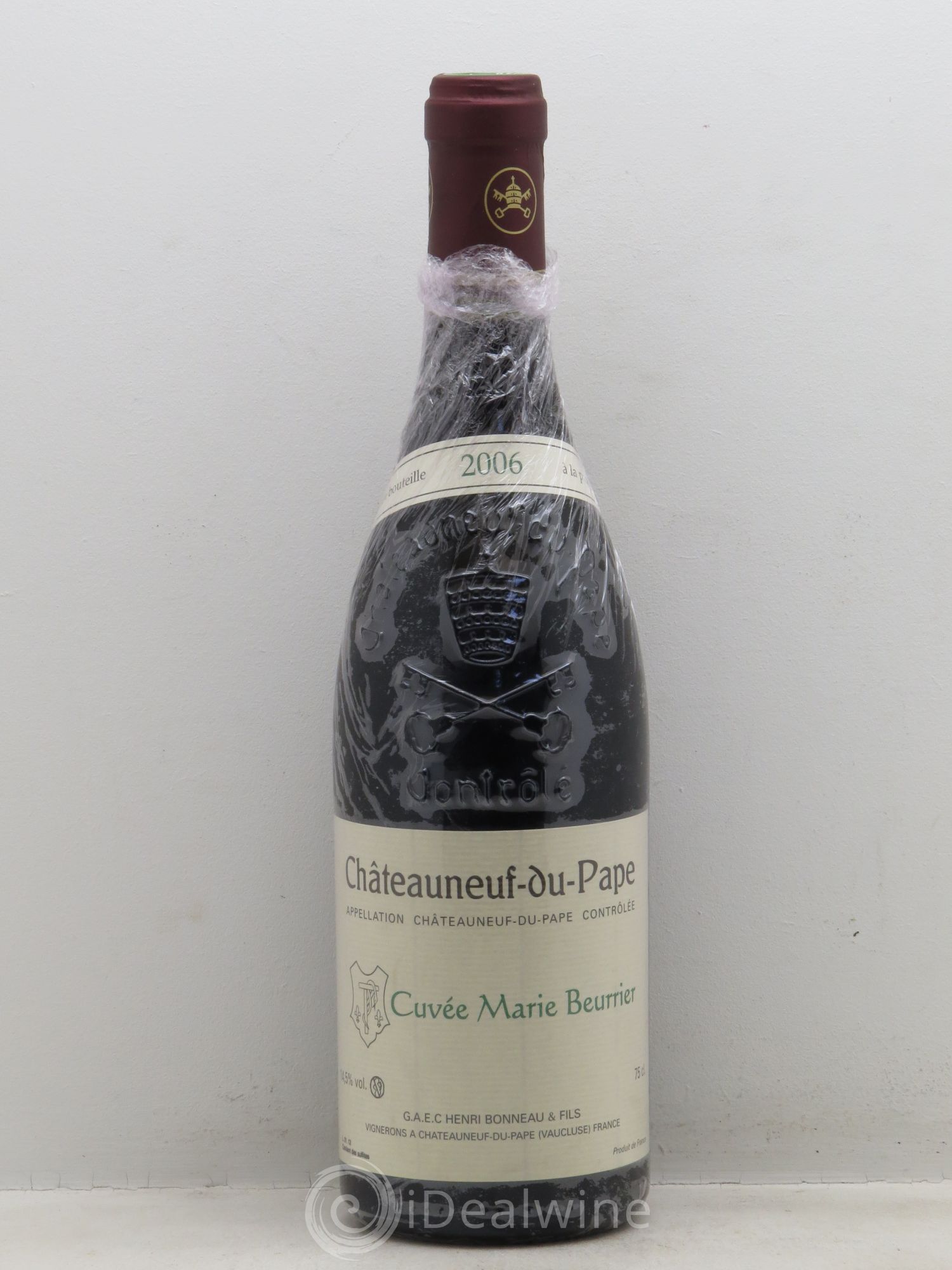 Châteauneuf-du-Pape Marie Beurrier Henri Bonneau & Fils 2006 - Lot de 1 bouteille - 0