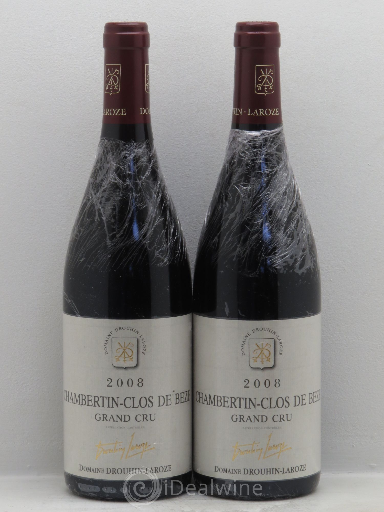 Chambertin Clos de Bèze Grand Cru Domaine Drouhin-Laroze 2008 - Lot de 2 bouteilles - 0