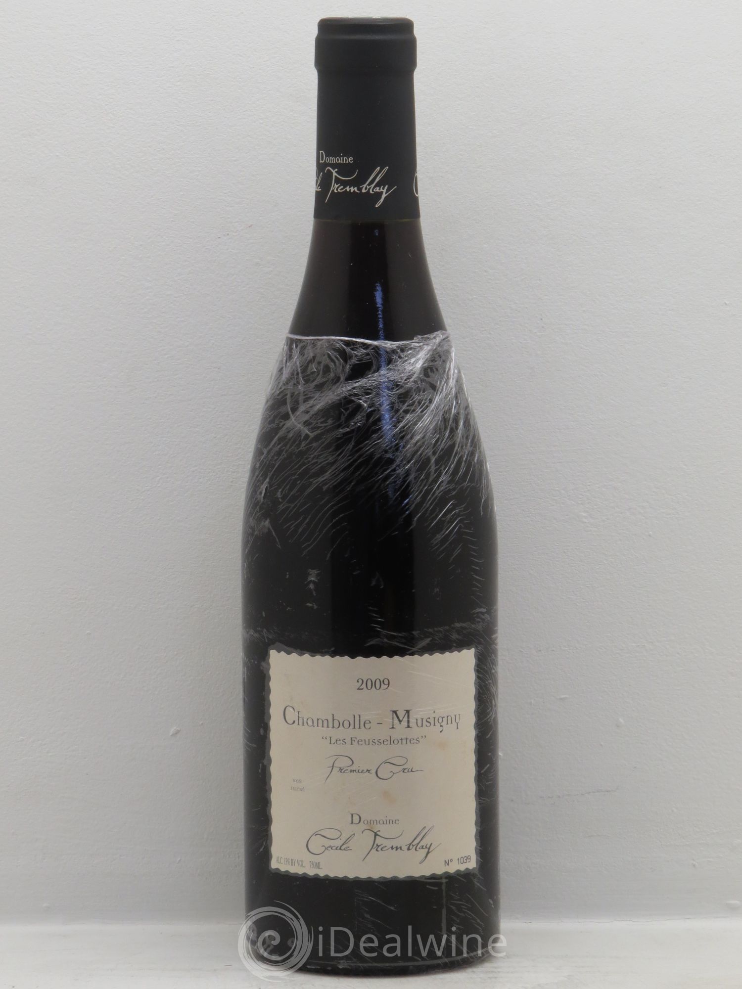 Chambolle-Musigny 1er Cru Les Feusselottes Cécile Tremblay 2009 - Posten von 1 Flasche - 0