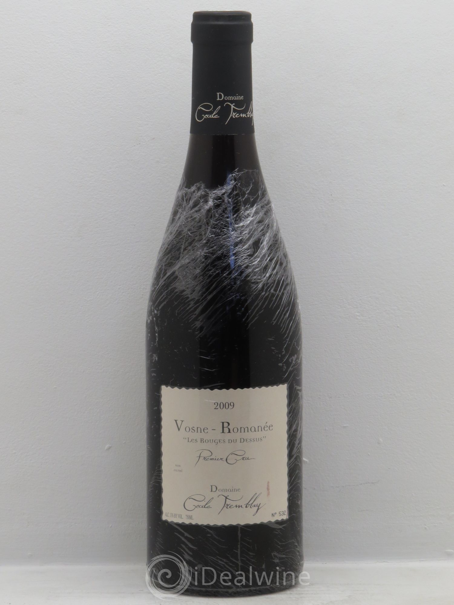Vosne-Romanée 1er Cru les Rouges Dessus Cécile Tremblay 2009 - Lot de 1 bouteille - 0