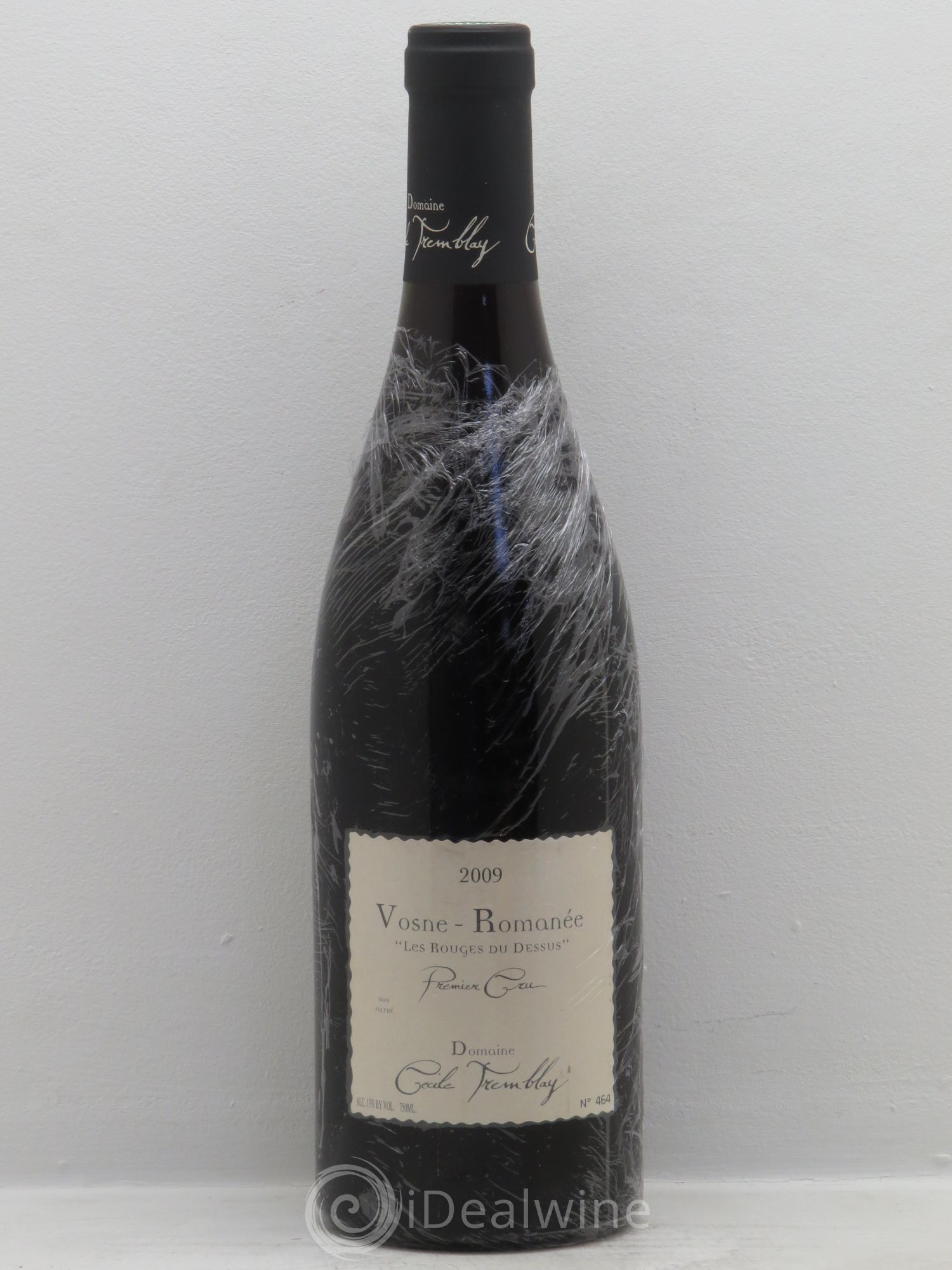 Vosne-Romanée 1er Cru les Rouges Dessus Cécile Tremblay 2009 - Lot de 1 bouteille - 0