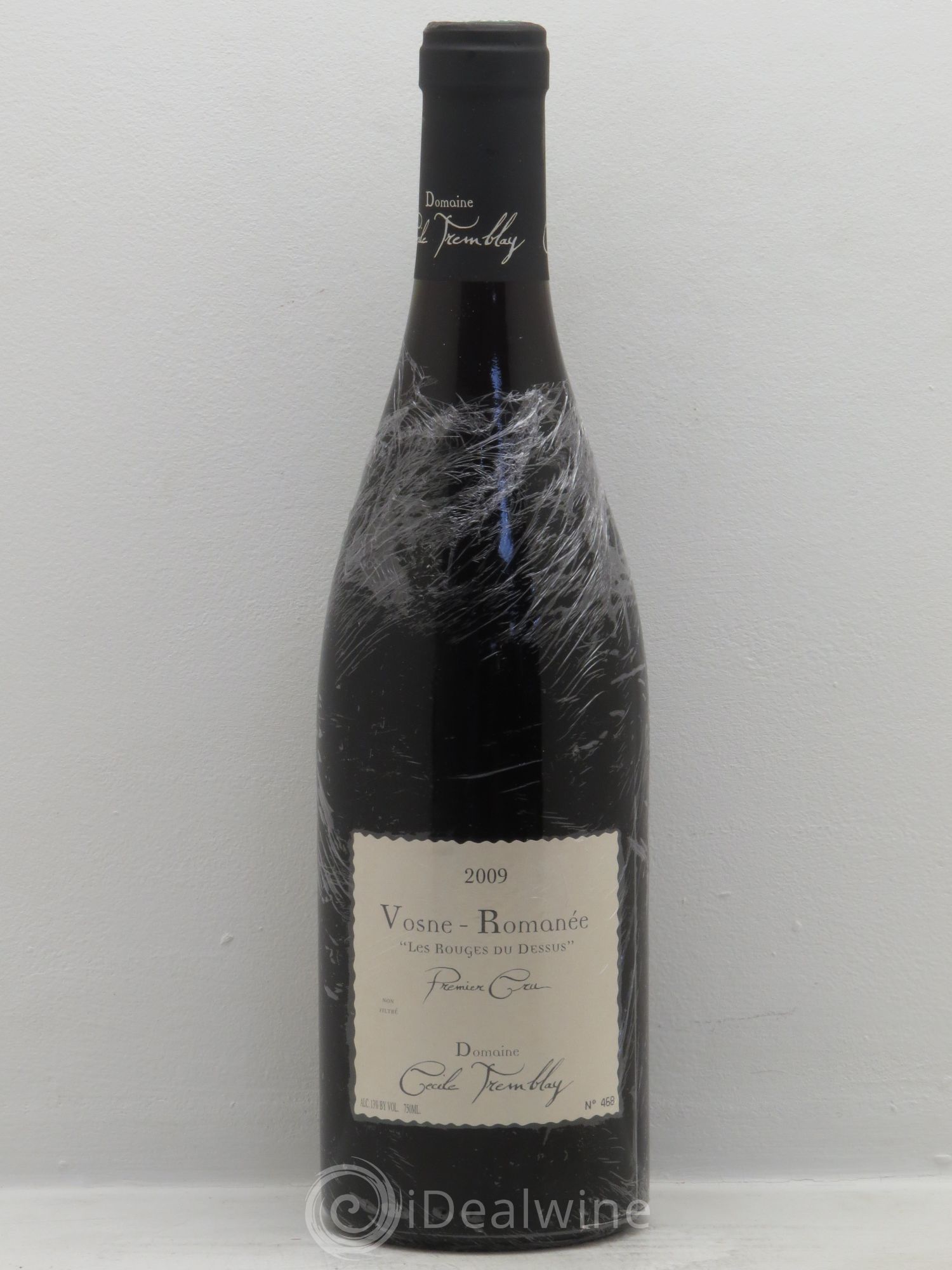 Vosne-Romanée 1er Cru les Rouges Dessus Cécile Tremblay 2009 - Lot de 1 bouteille - 0