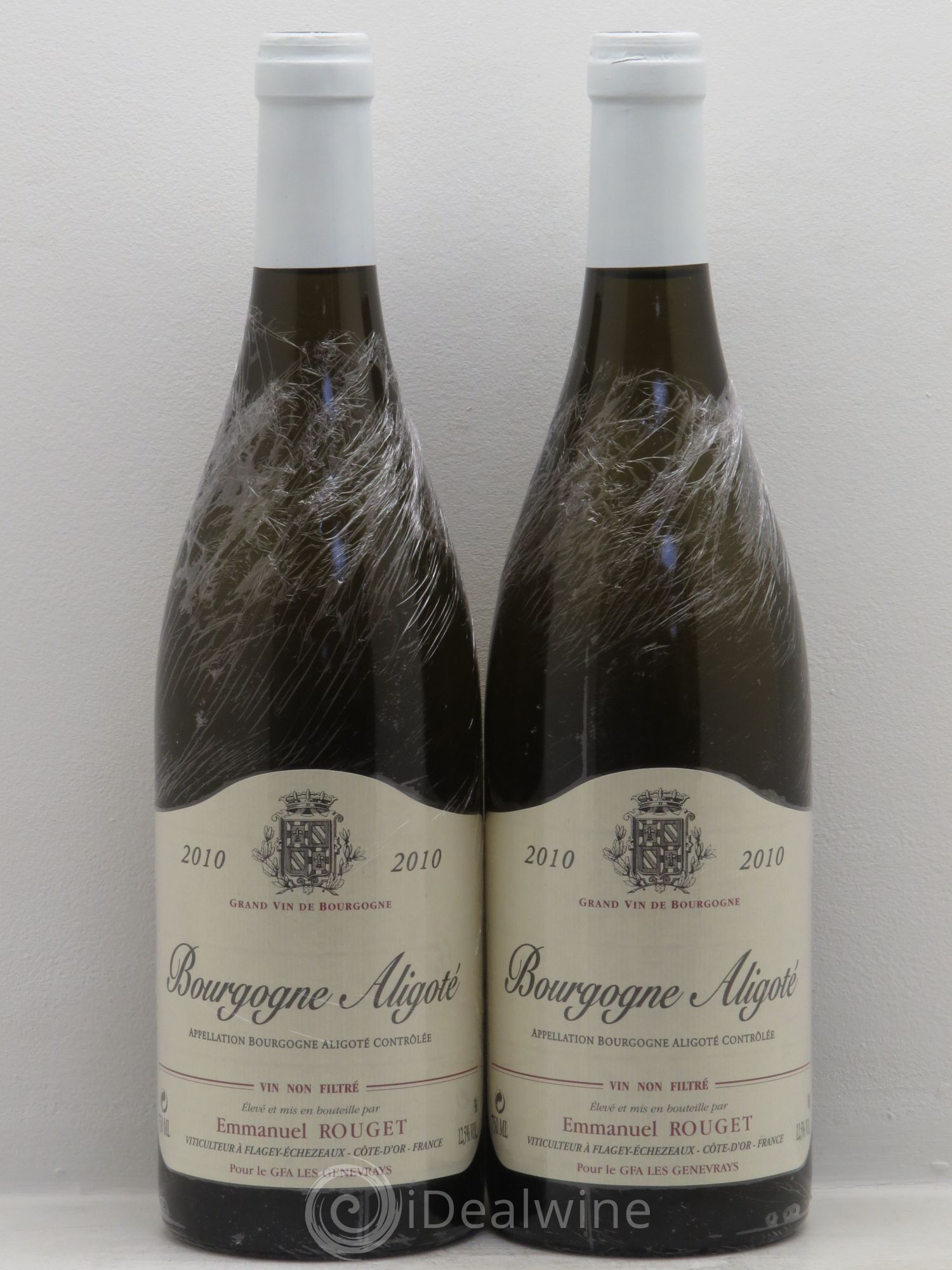 Bourgogne Aligoté Emmanuel Rouget 2010 - Lot de 2 bouteilles - 0