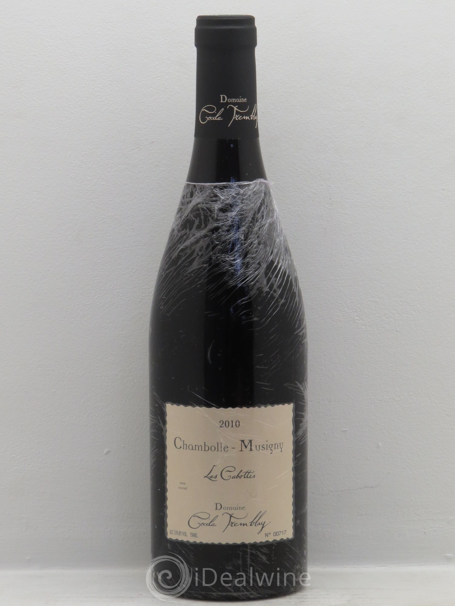 Chambolle-Musigny 1er Cru Cabottes Cécile Tremblay 2010 - Posten von 1 Flasche - 0