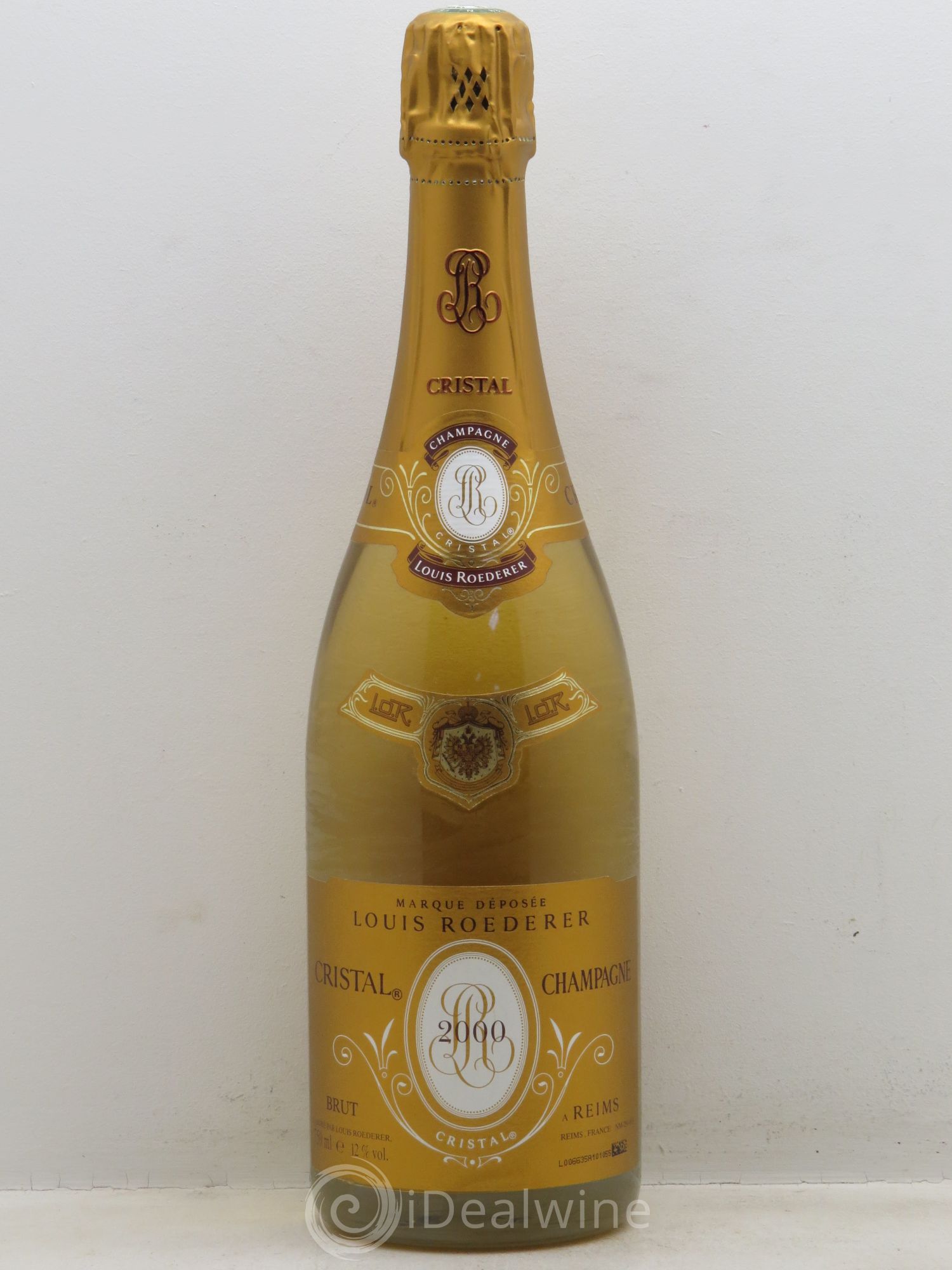 Cristal Louis Roederer 2000 - Lot de 1 bouteille - 0