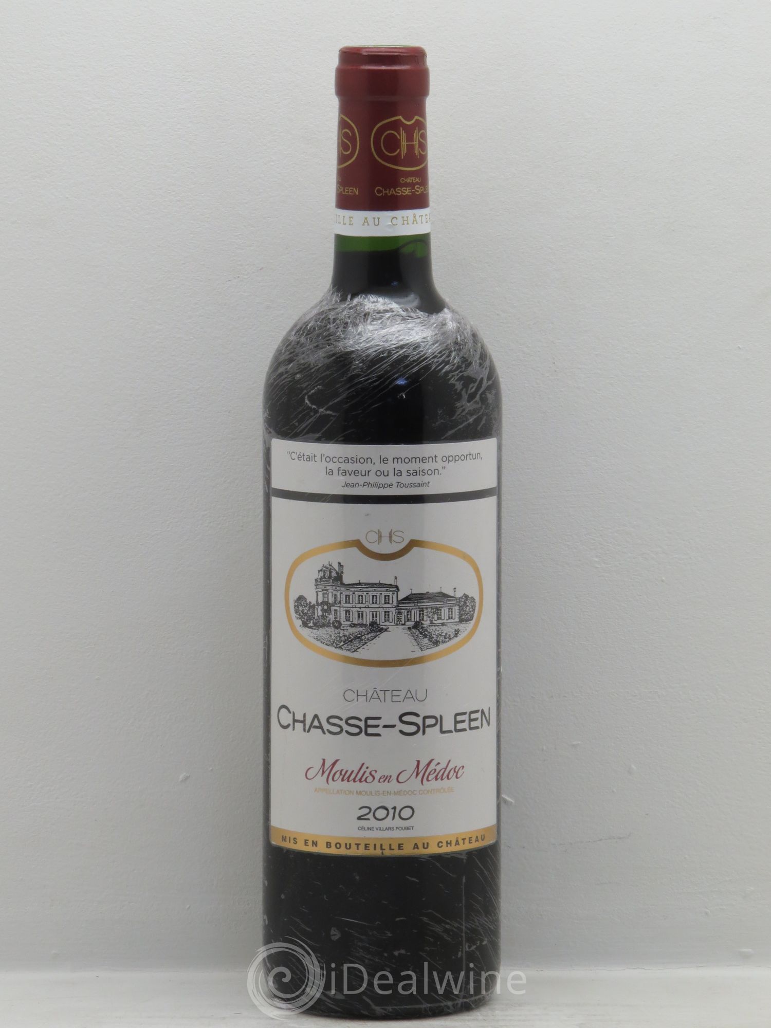 Château Chasse Spleen (sans prix de réserve) 2010 - Lot de 1 bouteille - 0