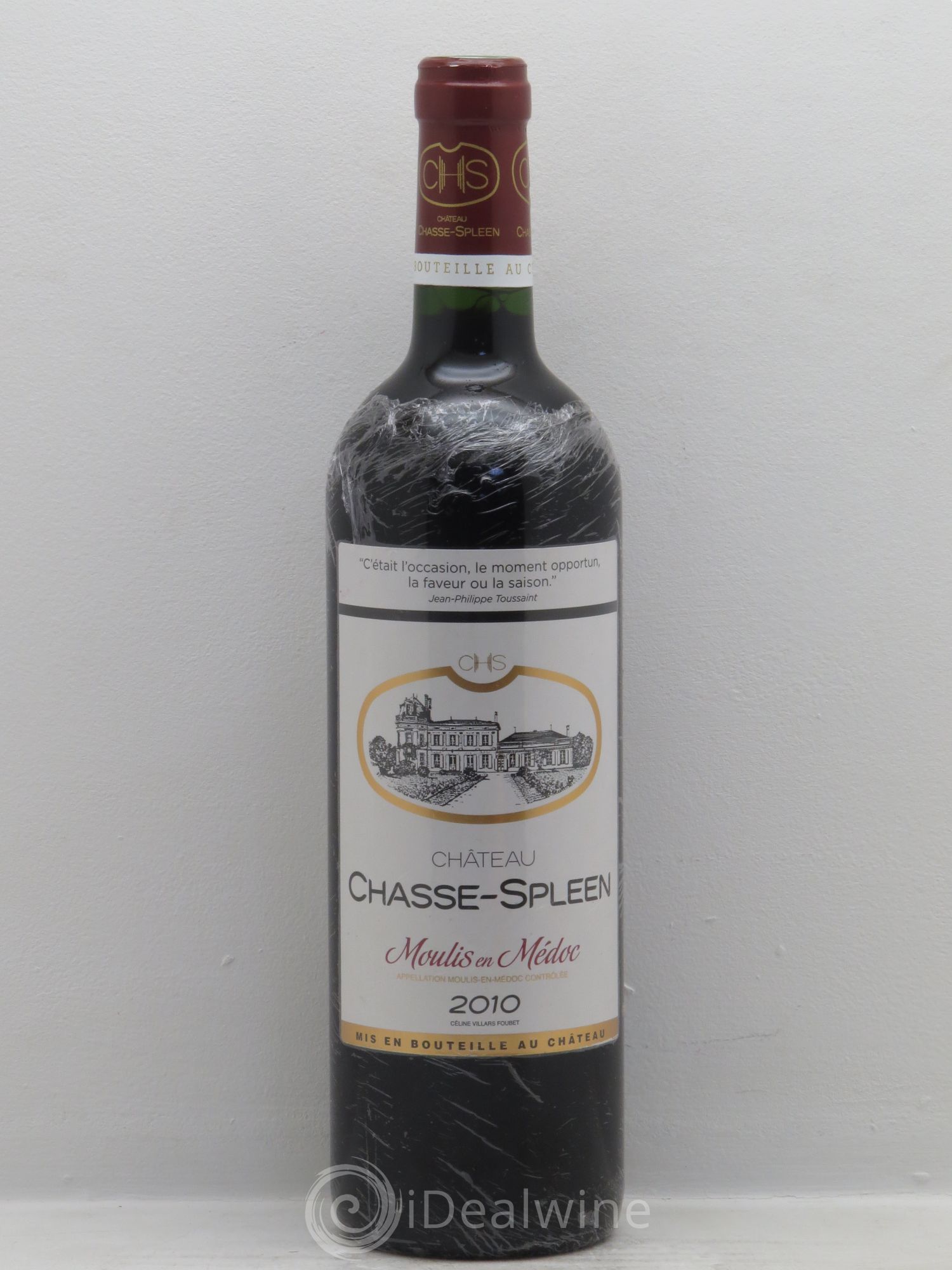 Château Chasse Spleen (sans prix de réserve) 2010 - Lot de 1 bouteille - 0