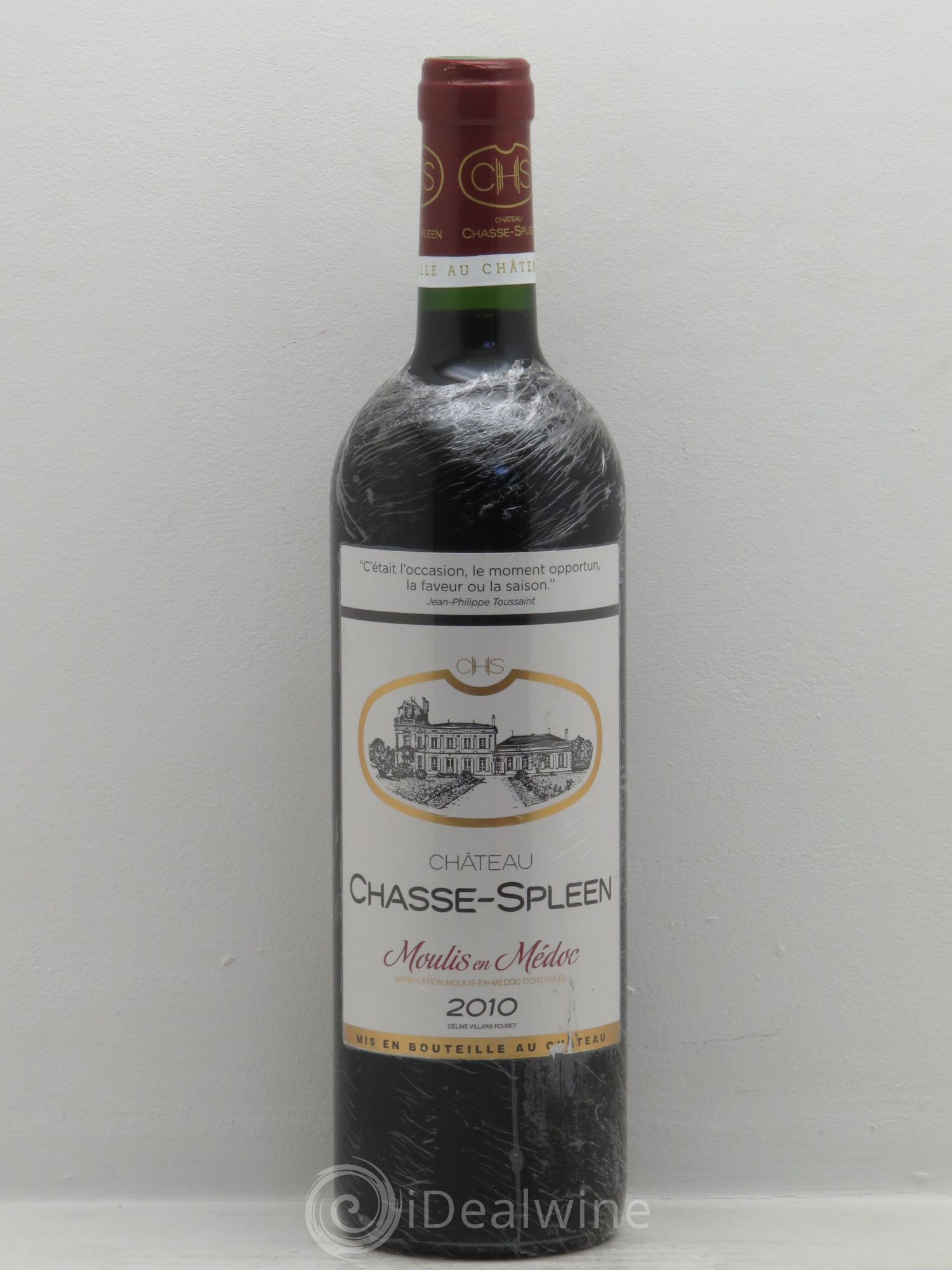 Château Chasse Spleen (sans prix de réserve) 2010 - Lot de 1 bouteille - 0