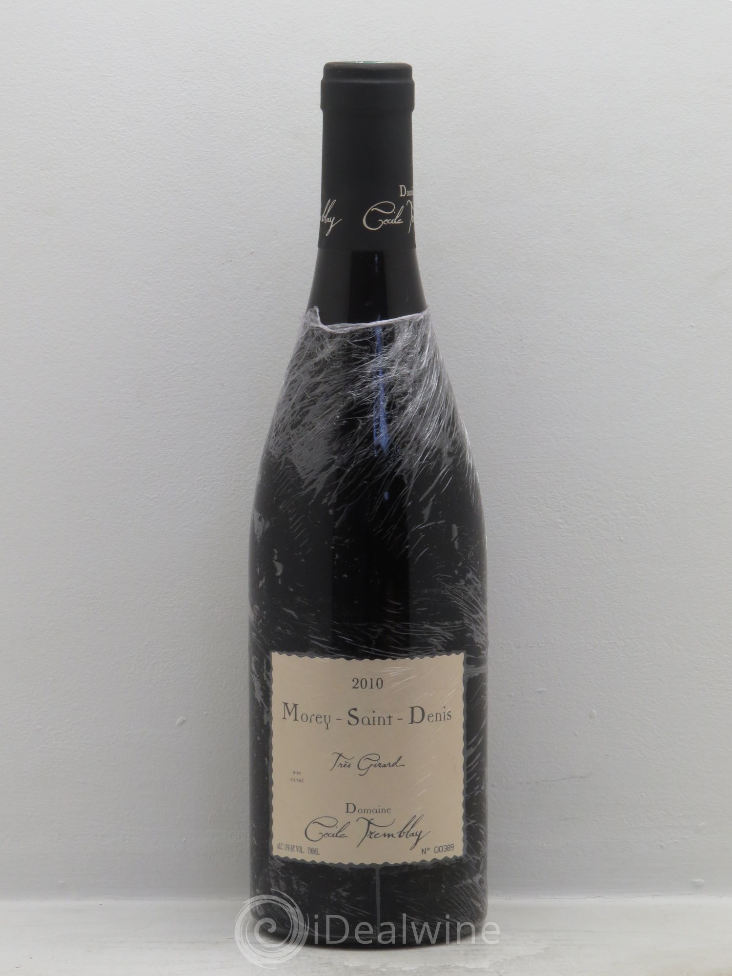 Morey-Saint-Denis Très Girard Cécile Tremblay (sans prix de réserve) 2010 - Posten von 1 Flasche - 0