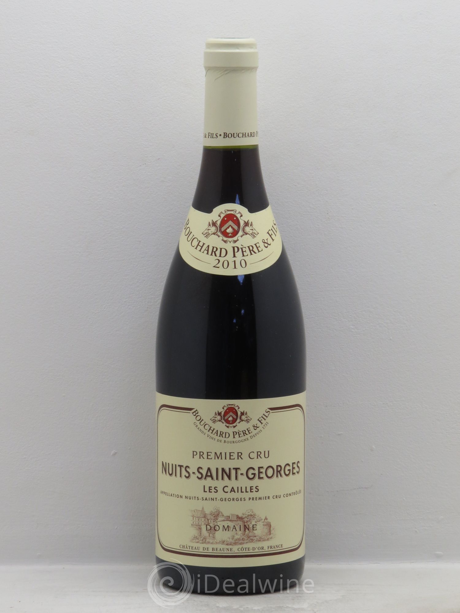 Nuits-Saint-Georges 1er Cru Les Cailles Bouchard Père & Fils 2010 - Lot de 1 bouteille - 0