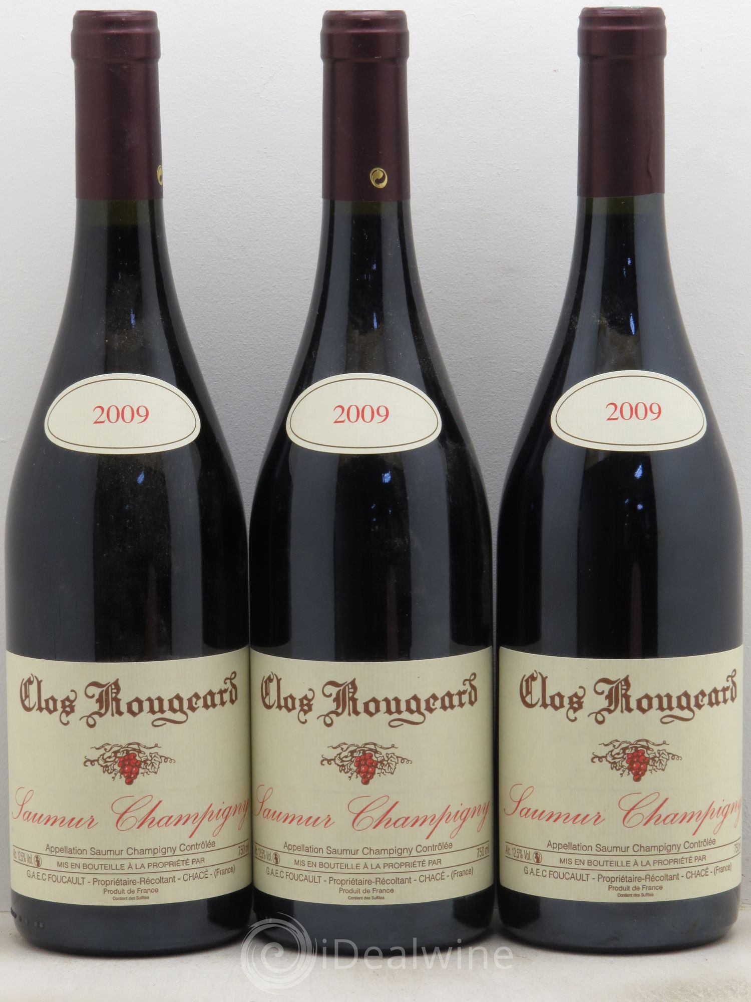 Saumur-Champigny Clos Rougeard 2009 - Lot de 3 bouteilles - 0
