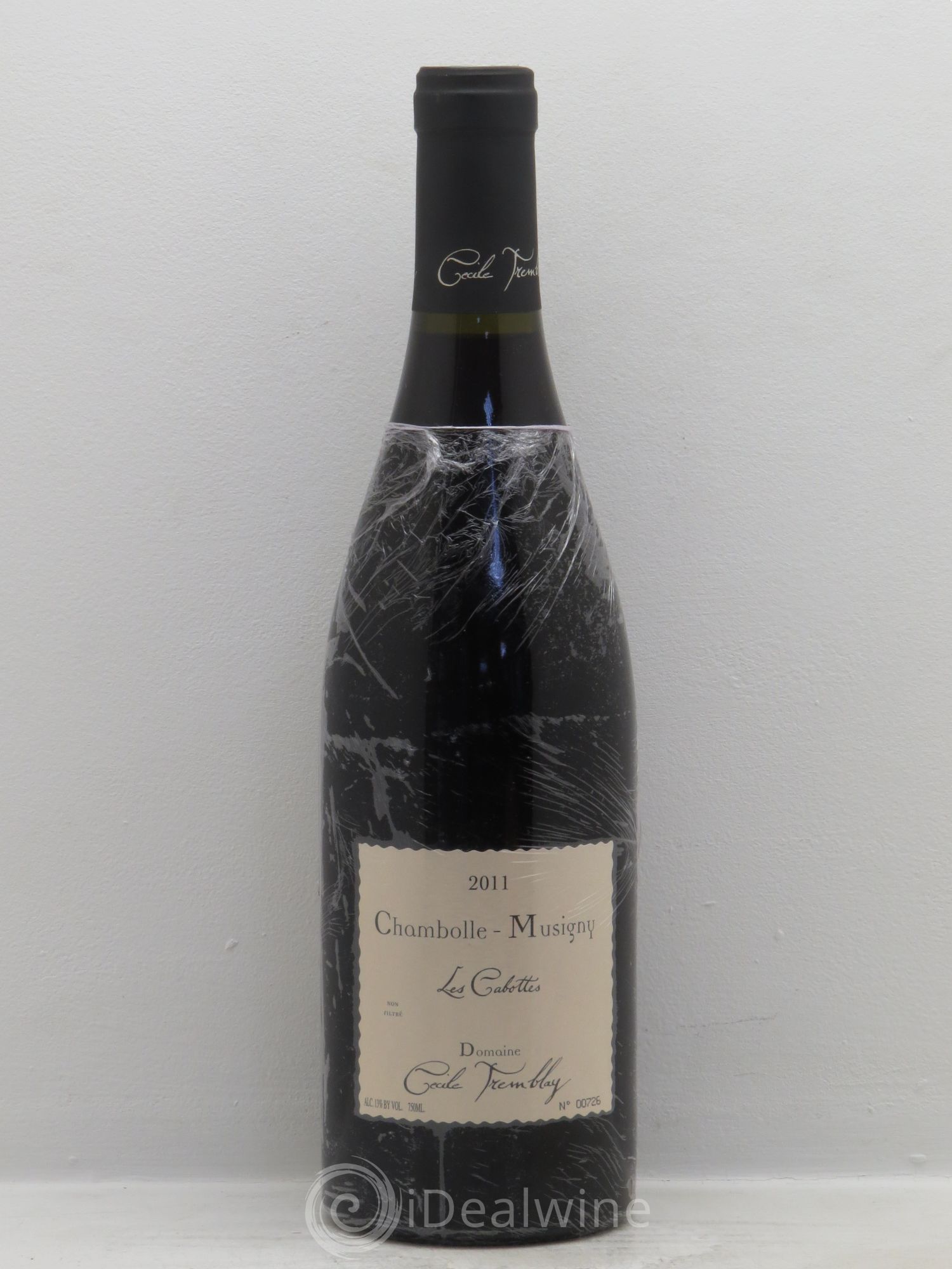 Chambolle-Musigny 1er Cru Cabottes Cécile Tremblay 2011 - Posten von 1 Flasche - 0