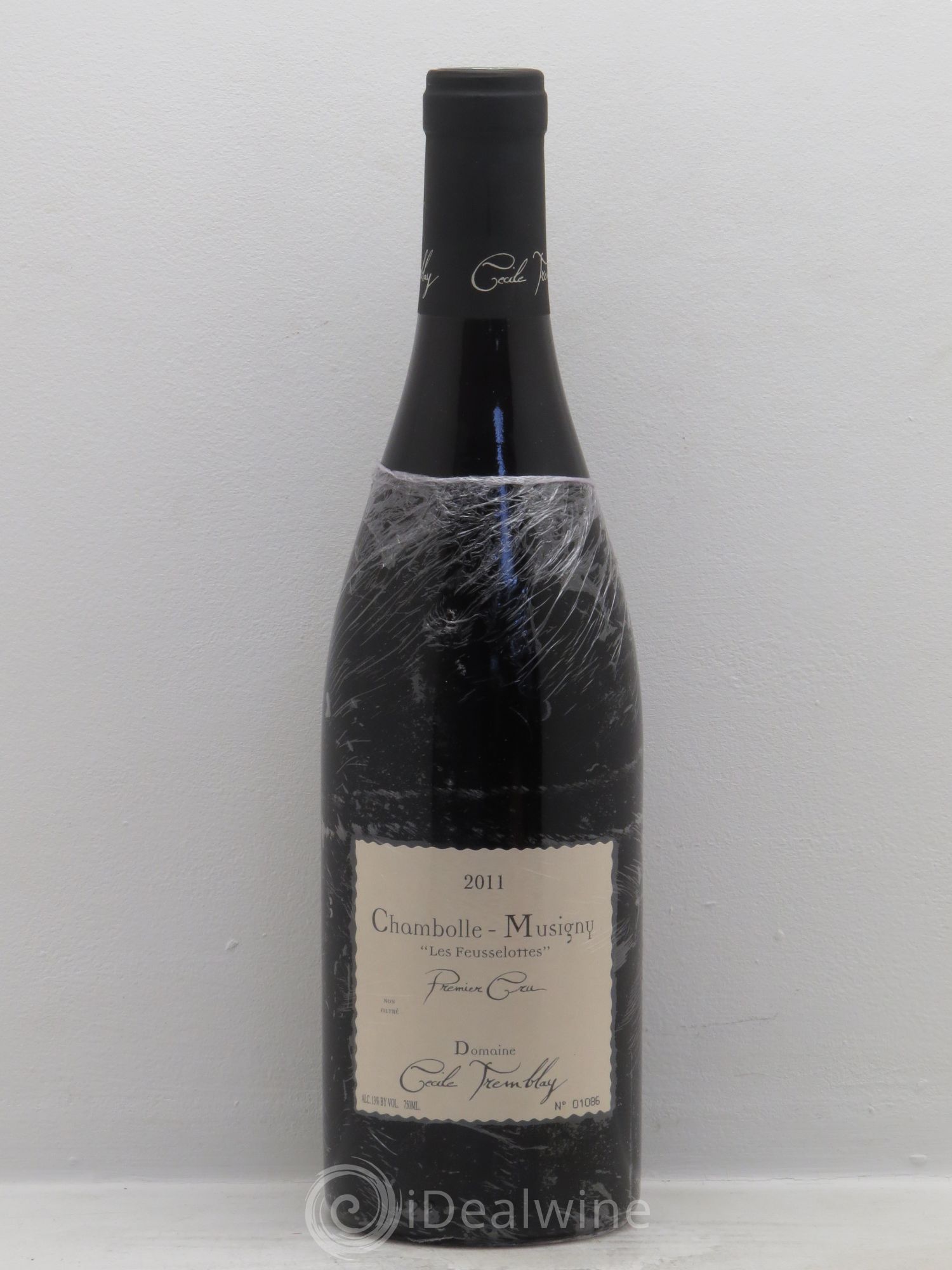 Chambolle-Musigny 1er Cru Les Feusselottes - Cécile Tremblay (sans prix de réserve) 2011 - Posten von 1 Flasche - 0