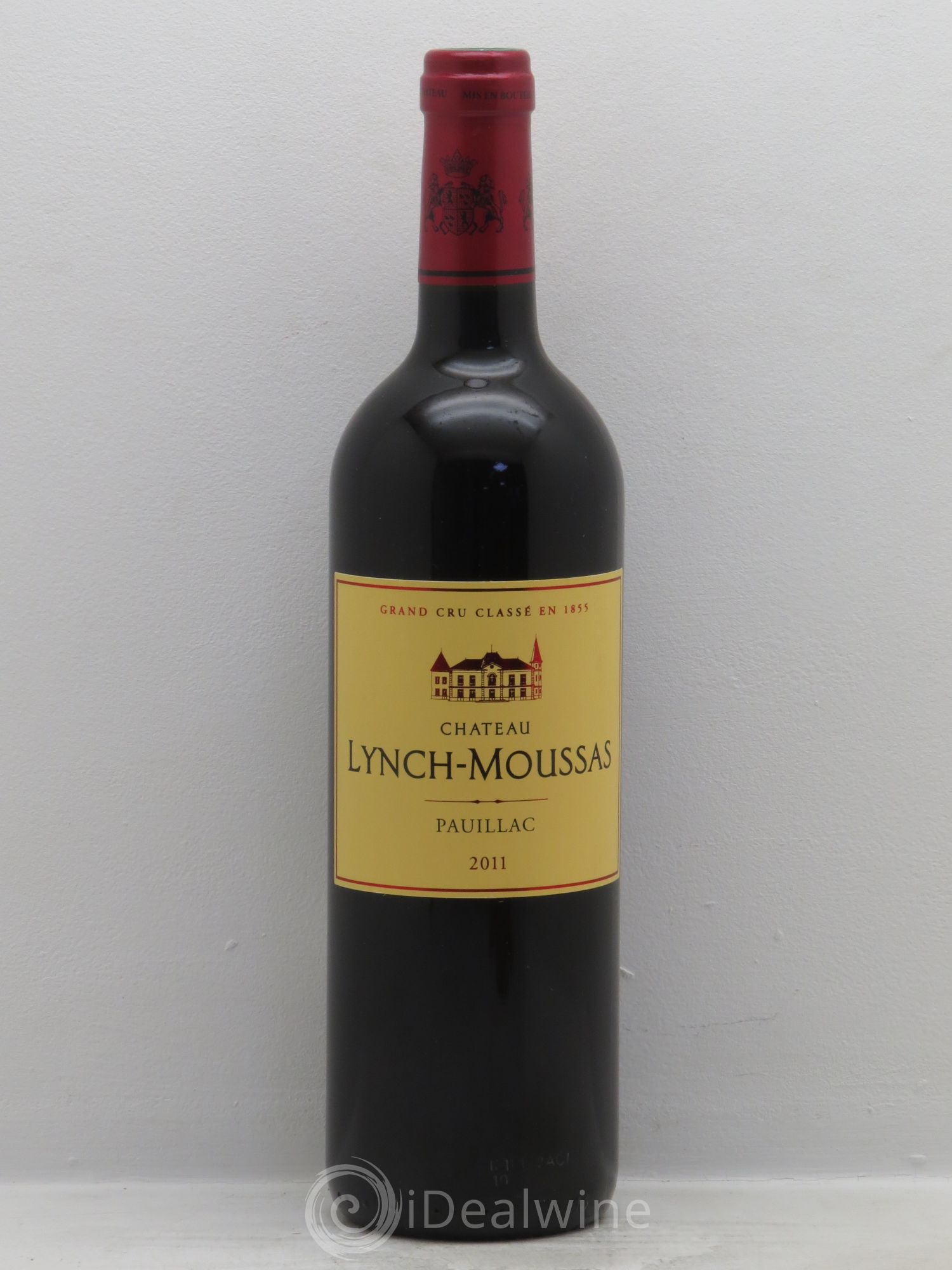 Château Lynch Moussas 5ème Grand Cru Classé 2011 - Lot de 1 bouteille - 0