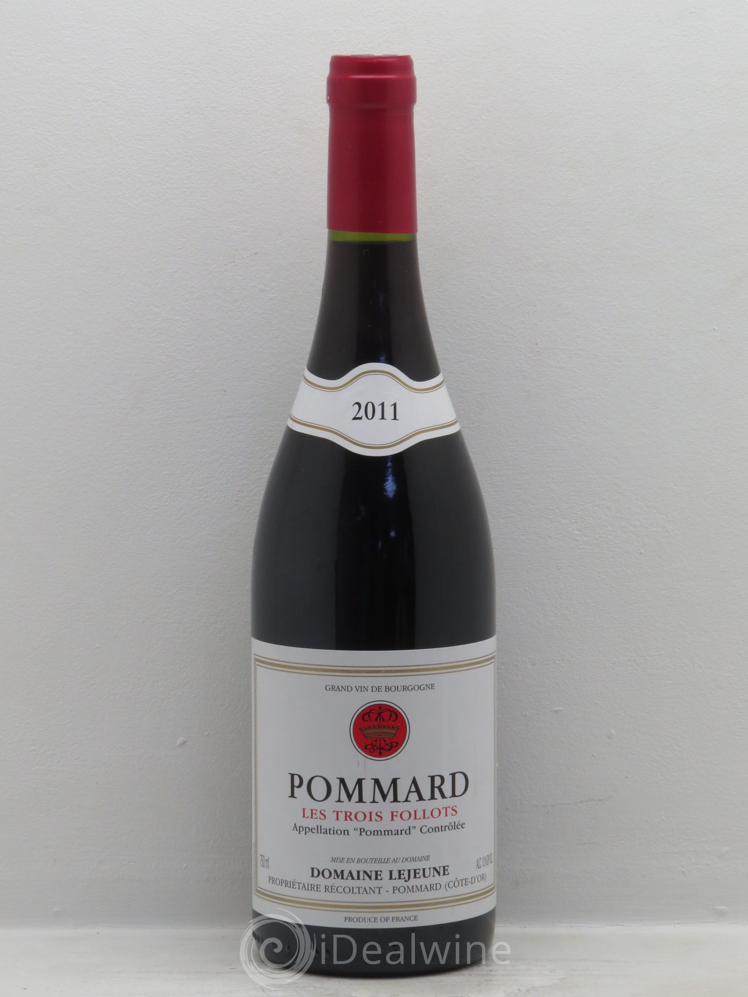 Pommard 1er Cru les 3 Follots 2011 - Posten von 1 Flasche - 0