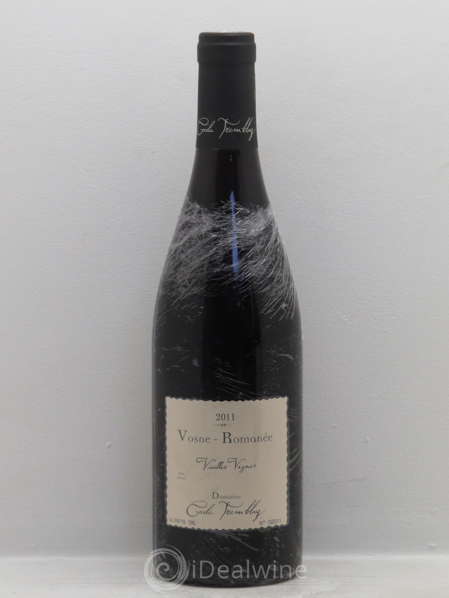 Vosne-Romanée Vieilles Vignes Cécile Tremblay (sans prix de réserve) 2011 - Posten von 1 Flasche - 0