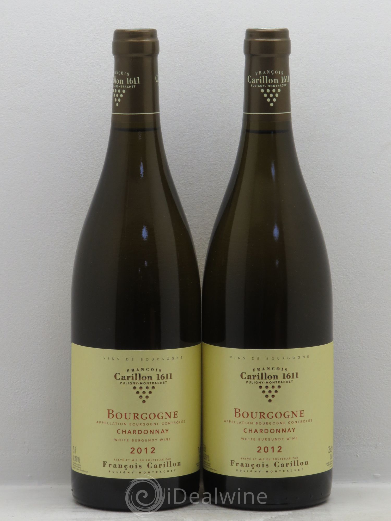 Bourgogne Carillon 2012 - Posten von 2 Flaschen - 0