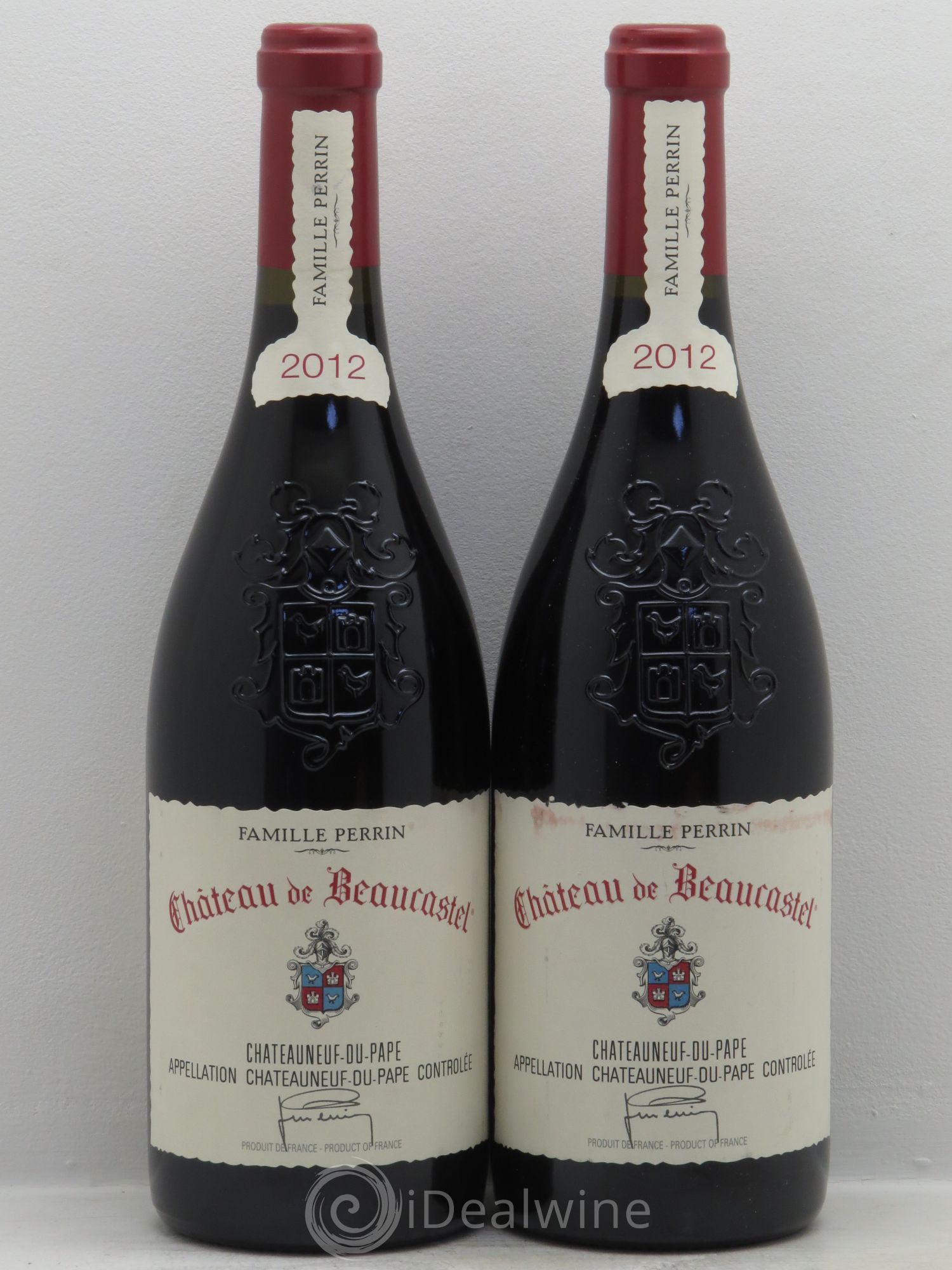 Châteauneuf-du-Pape Château de Beaucastel Famille Perrin 2012 - Lot de 2 bouteilles - 0