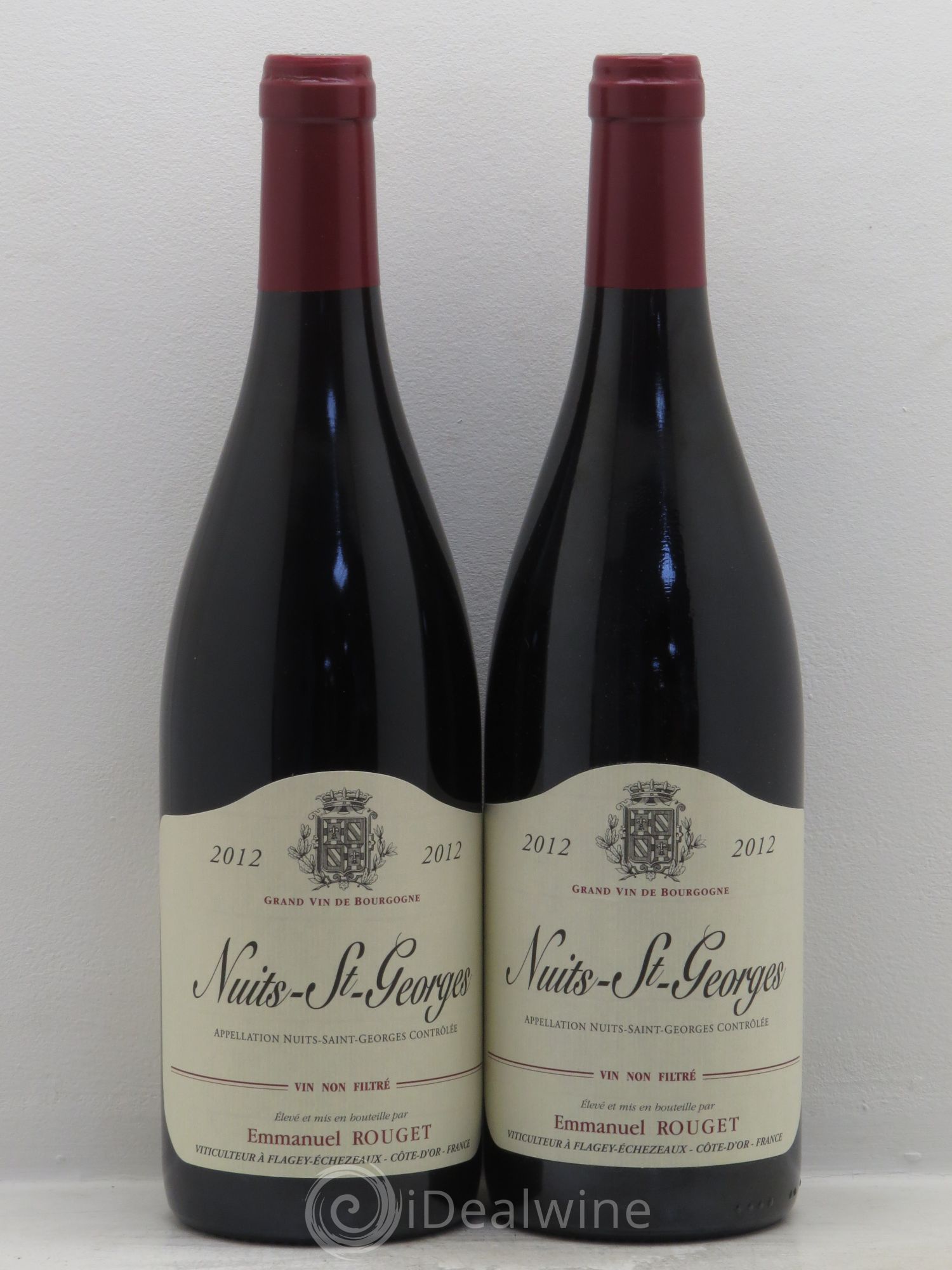 Nuits-Saint-Georges Emmanuel Rouget 2012 - Lot de 2 bouteilles - 0