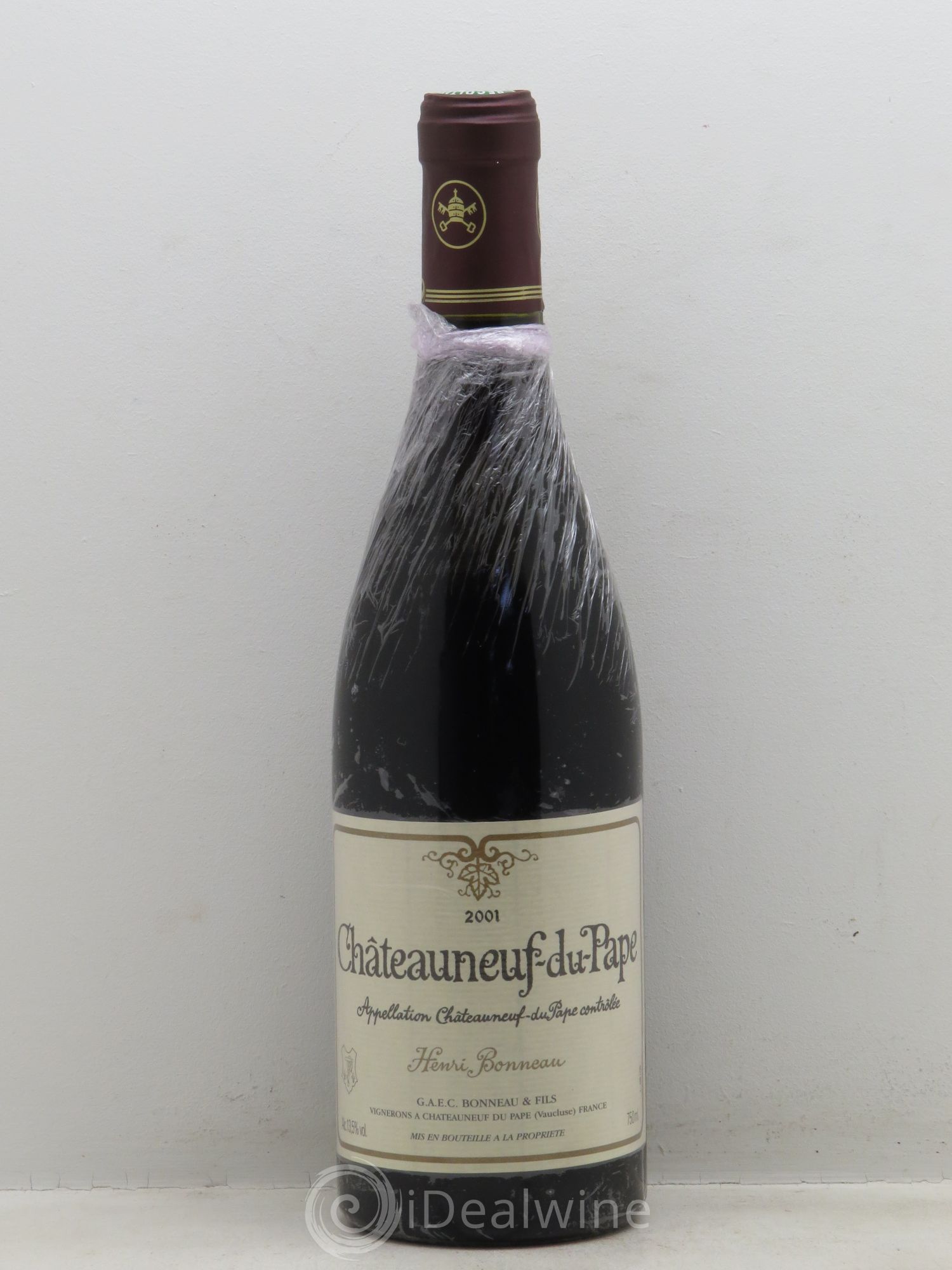 Châteauneuf-du-Pape Henri Bonneau Henri Bonneau & Fils 2001 - Lot de 1 bouteille - 0