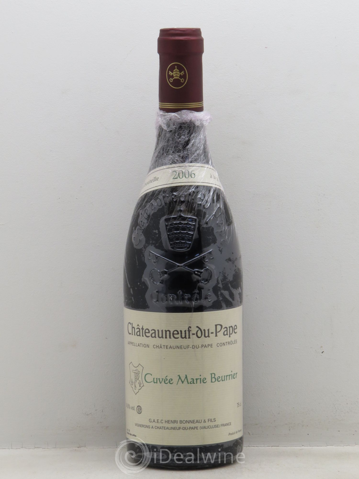 Châteauneuf-du-Pape Marie Beurrier Henri Bonneau & Fils 2006 - Lot de 1 bouteille - 0