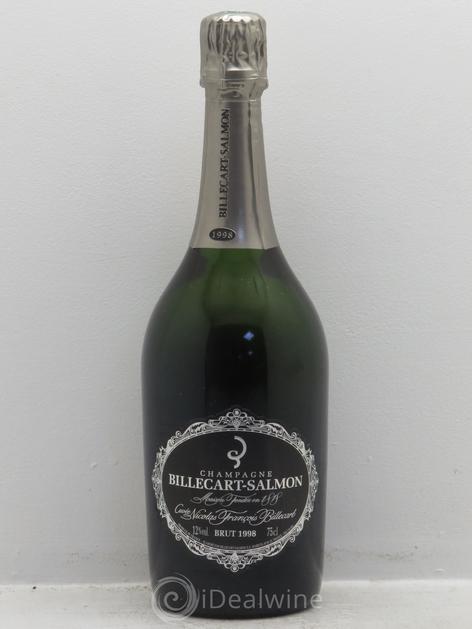 Brut Nicolas François Billecart Billecart-Salmon (sans prix de réserve) 1998 - Lot de 1 bouteille - 0