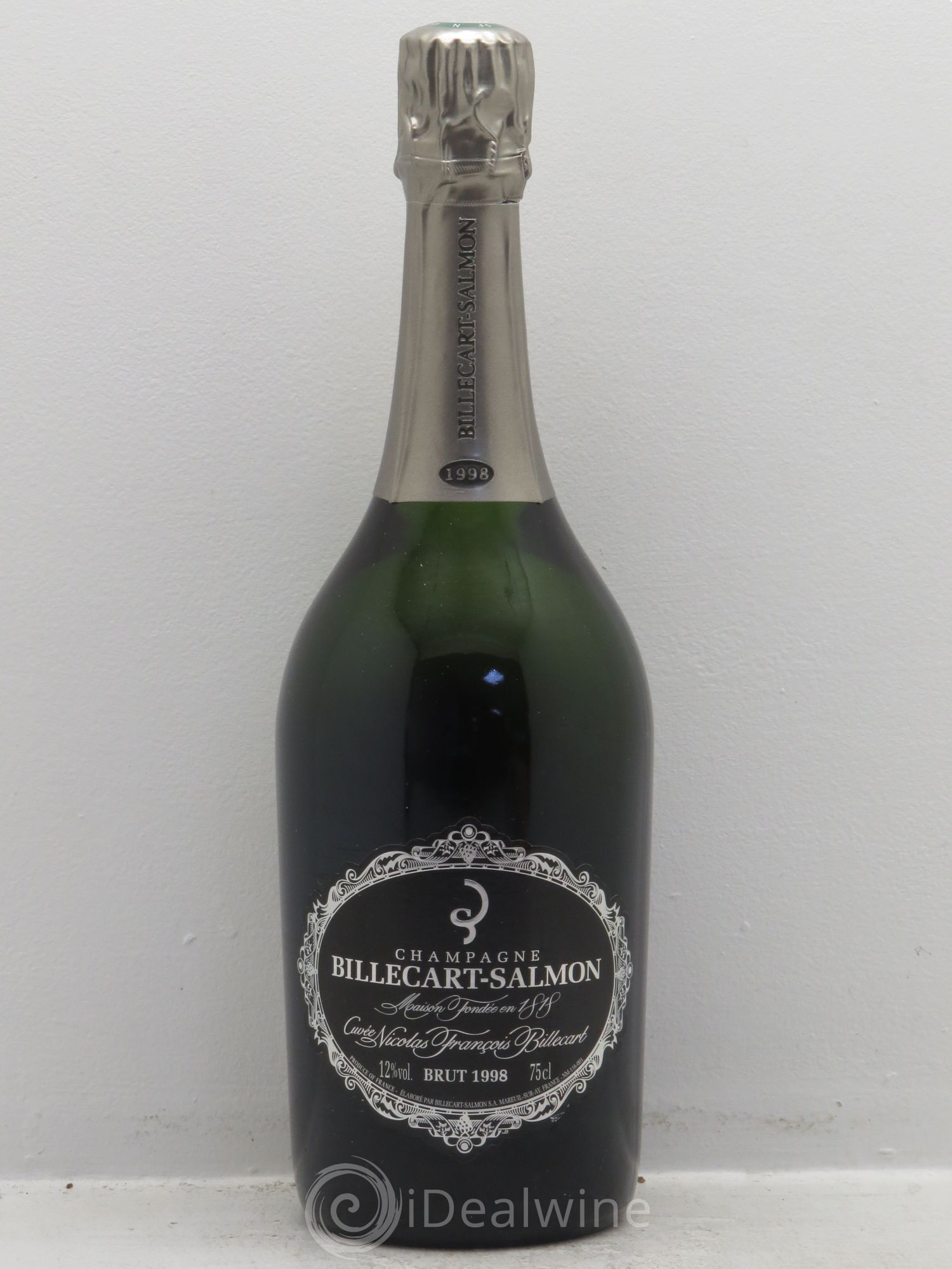 Brut Nicolas François Billecart Billecart-Salmon (sans prix de réserve) 1998 - Lot de 1 bouteille - 0