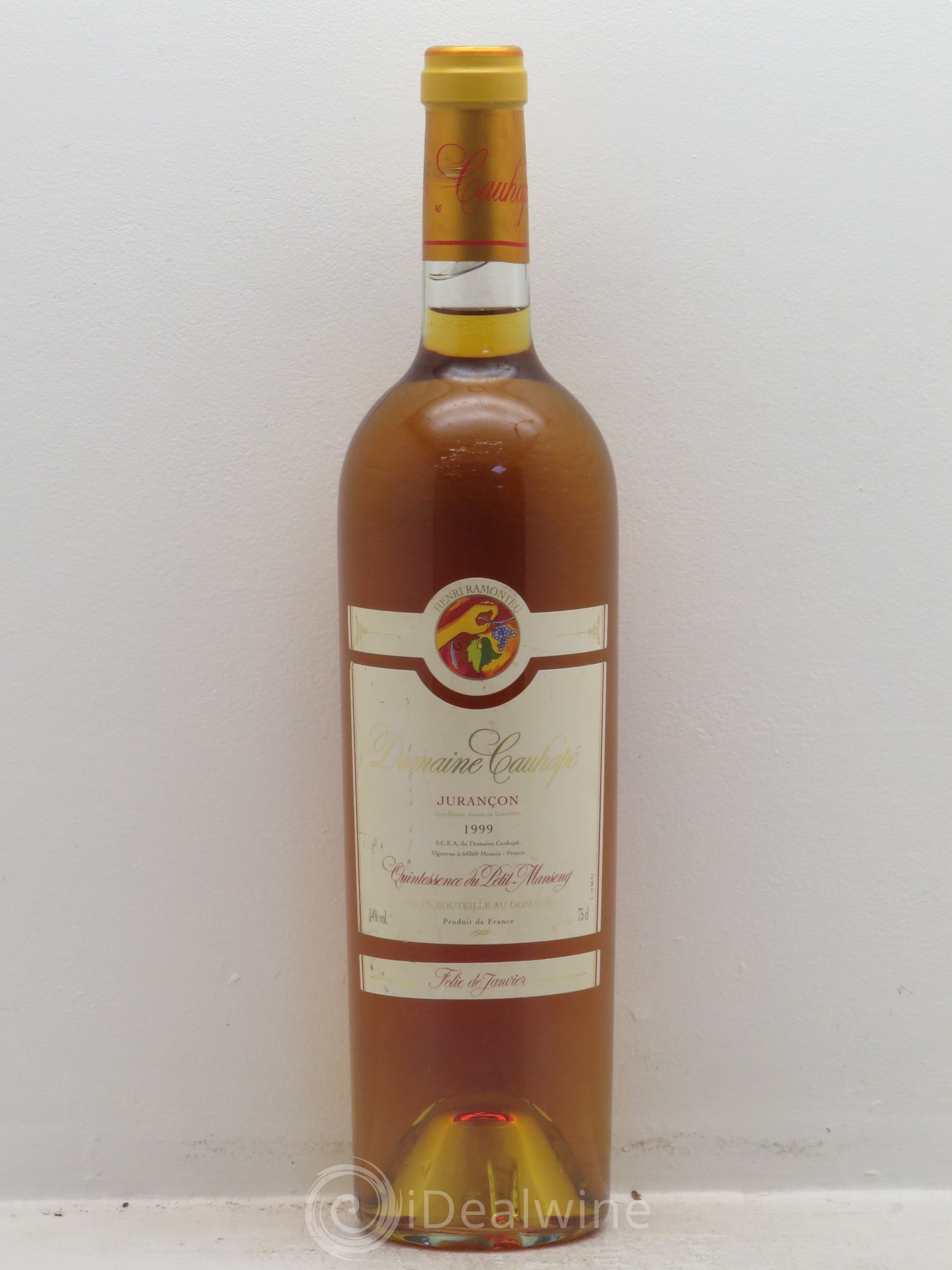 Jurançon Quintessence du Petit Manseng Cauhapé Folie de Janvier 1999 - Lotto di 1 bottiglia - 0