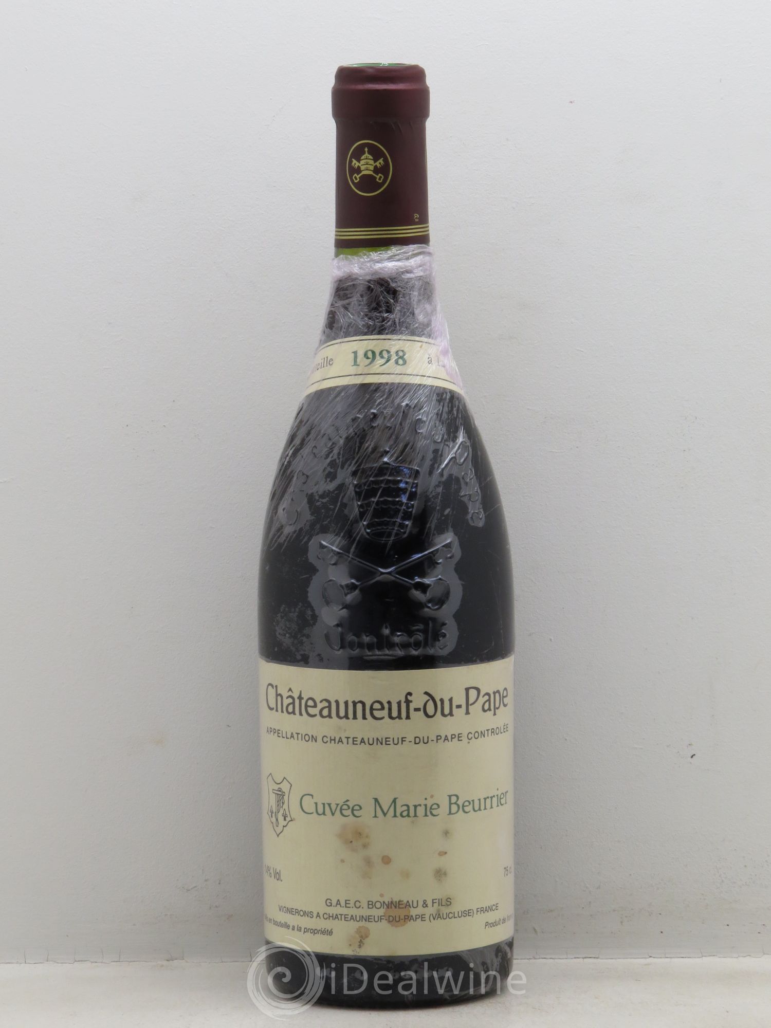 Châteauneuf-du-Pape Marie Beurrier Henri Bonneau & Fils 1998 - Lot de 1 bouteille - 0