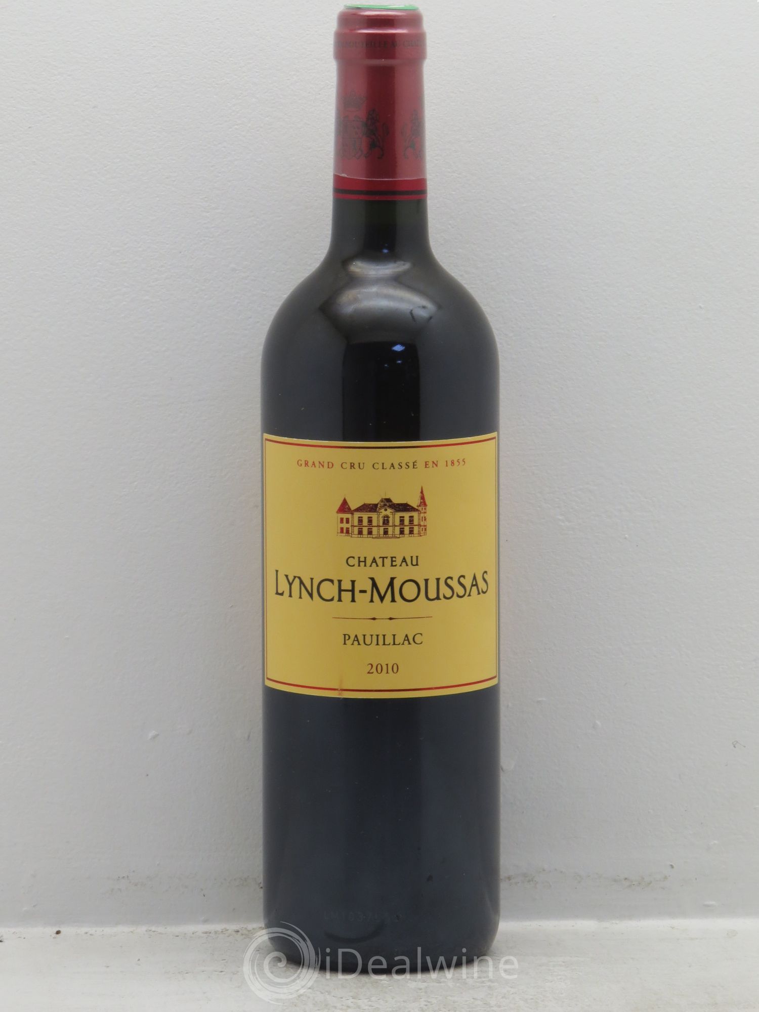 Château Lynch Moussas 5ème Grand Cru Classé (sans prix de réserve) 2010 - Lot de 1 bouteille - 0