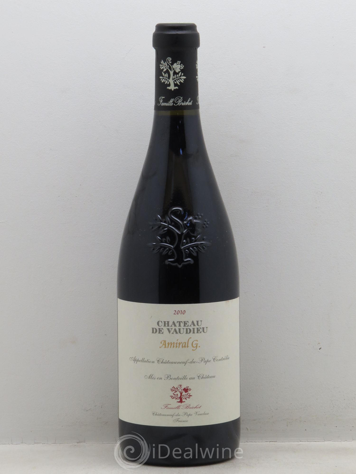 Châteauneuf-du-Pape Vaudieu Amiral G 2010 - Posten von 1 Flasche - 0