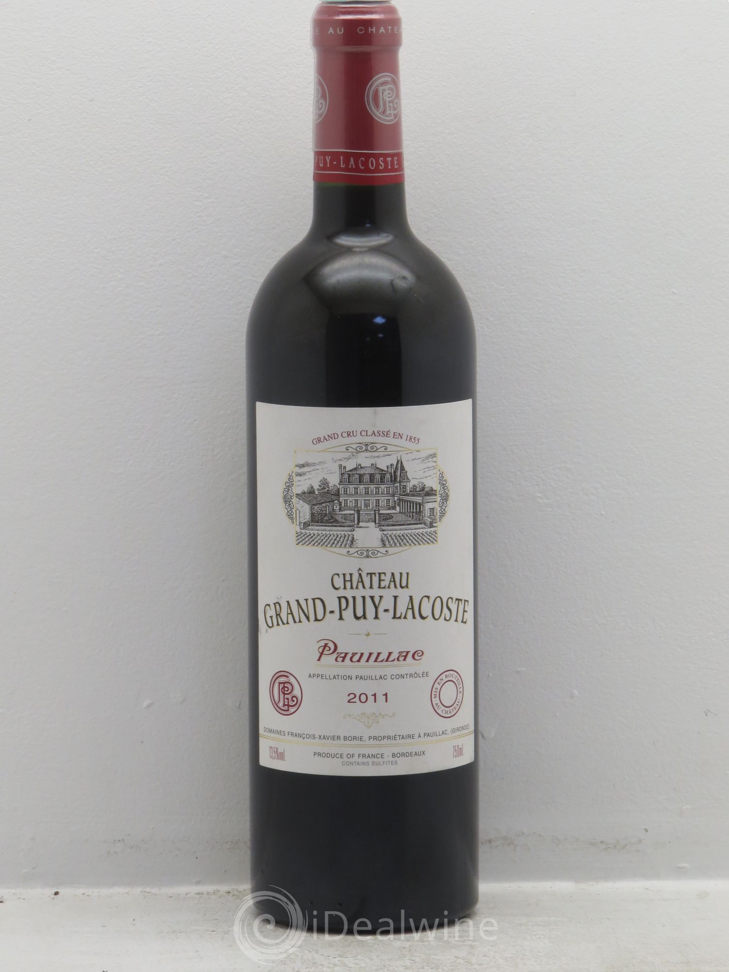 Château Grand Puy Lacoste 5ème Grand Cru Classé (sans prix de réserve) 2011 - Lot de 1 bouteille - 0