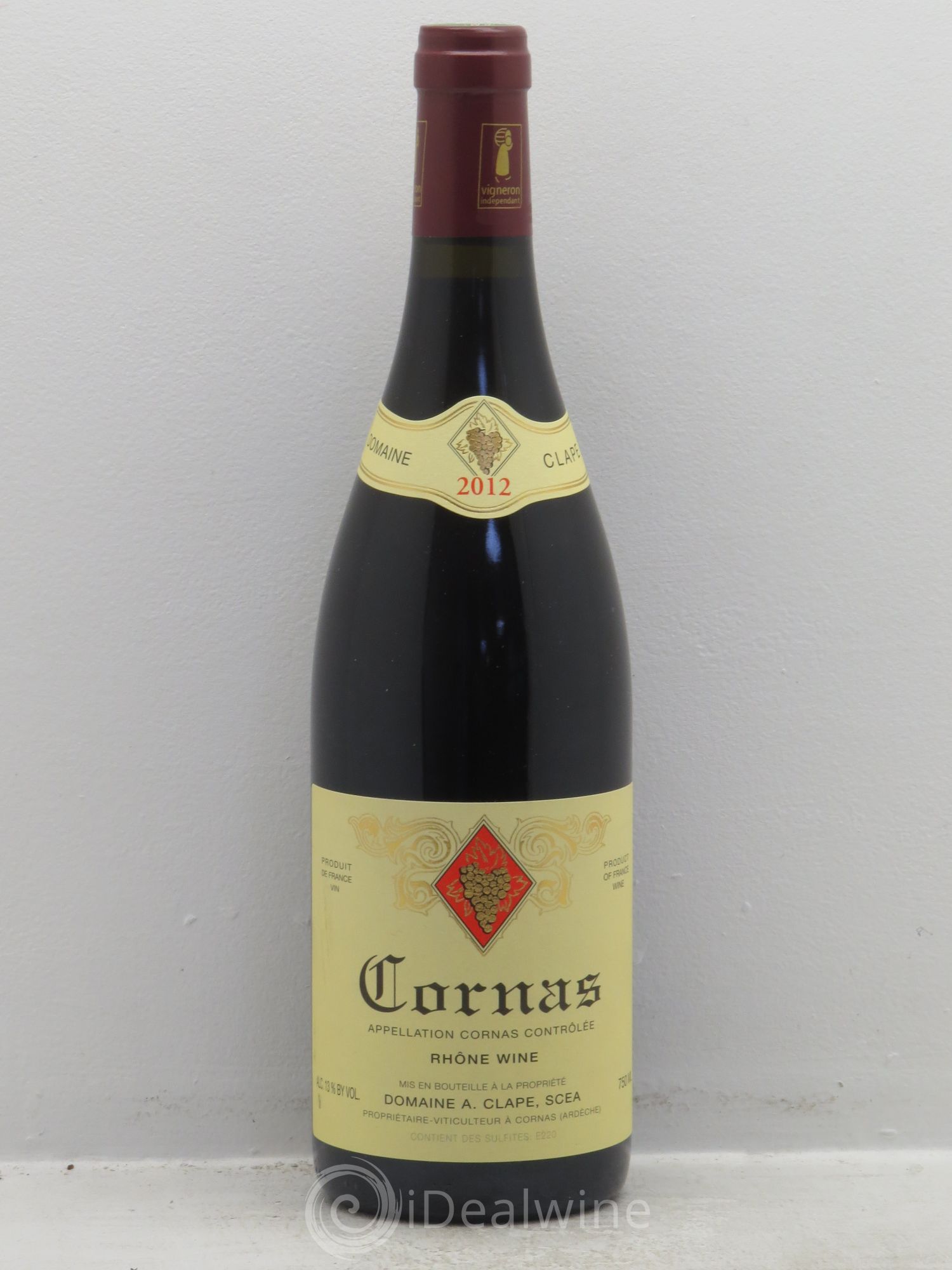 Cornas Auguste Clape (sans prix de réserve) 2012 - Lot de 1 bouteille - 0