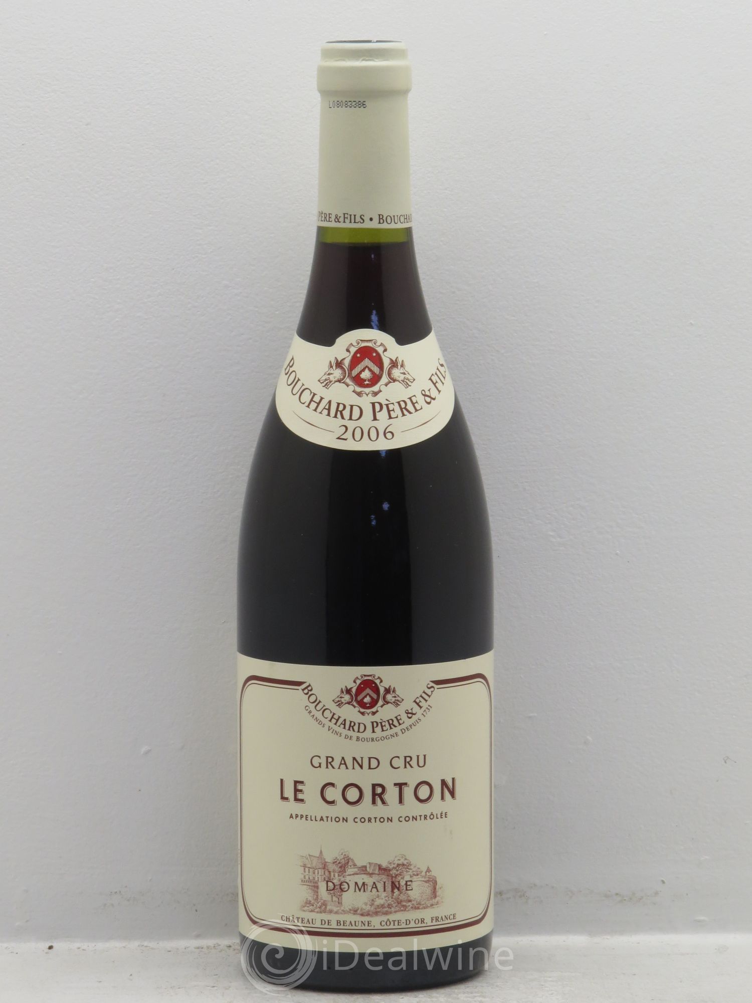 Corton Grand Cru Le Corton Bouchard Père & Fils (sans prix de réserve) 2006 - Lot de 1 bouteille - 0