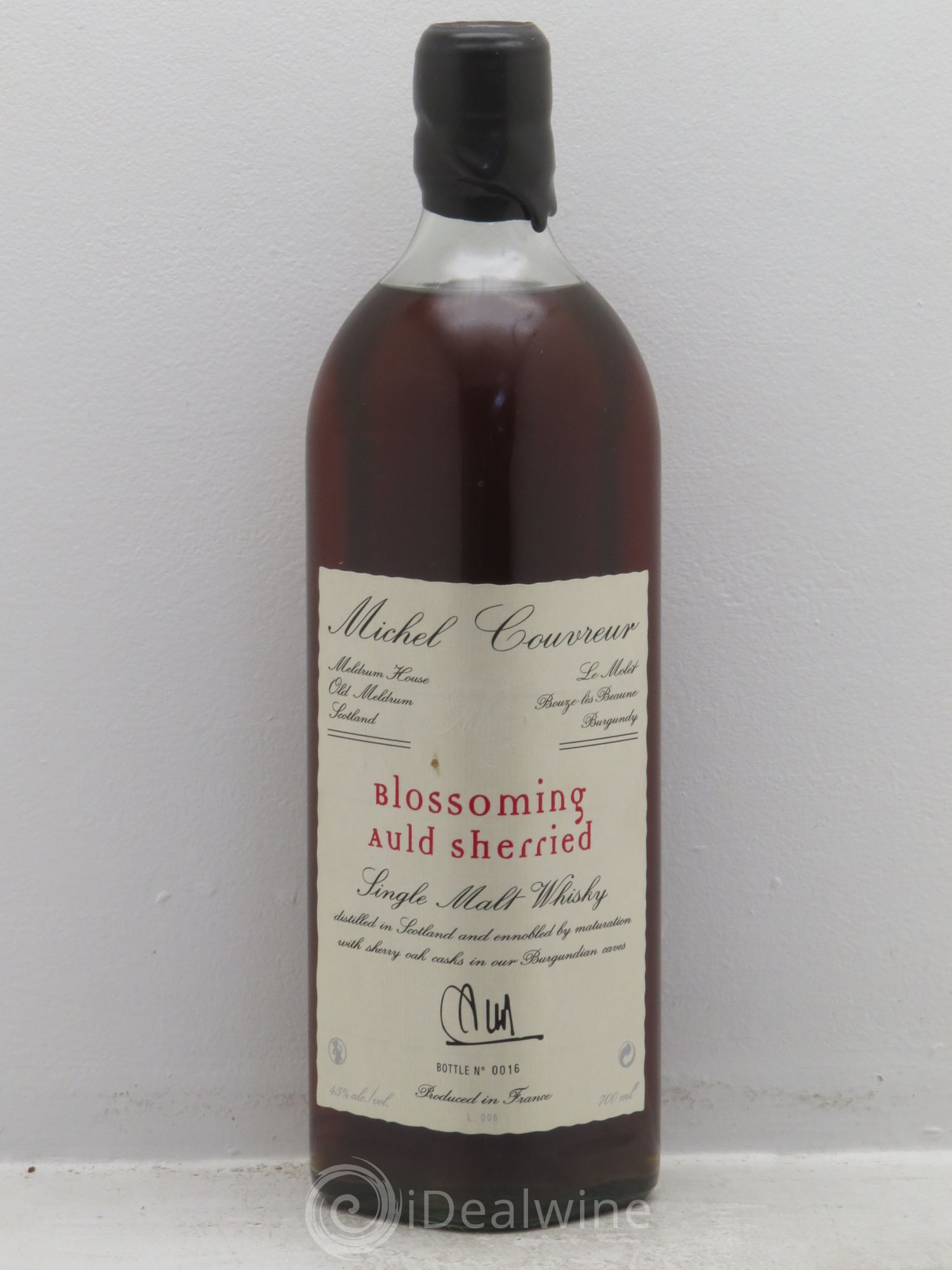 Whisky Blossoming Auld Sherried M. Couvreur - Posten von 1 Flasche - 0