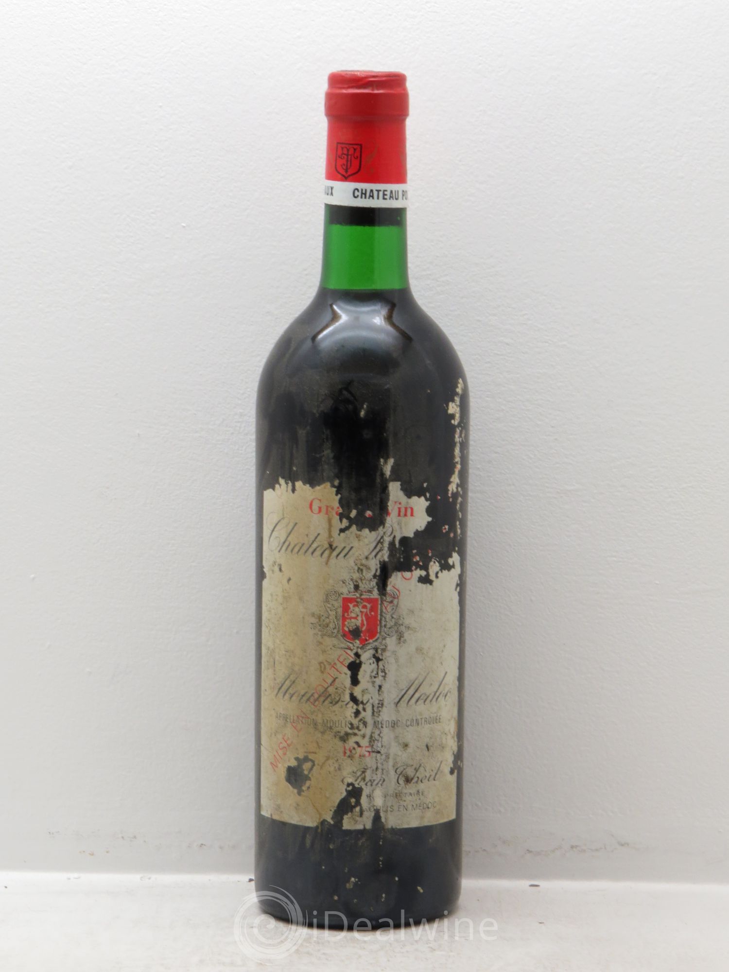Château Poujeaux (sans prix de réserve) 1975 - Lot de 1 bouteille - 0