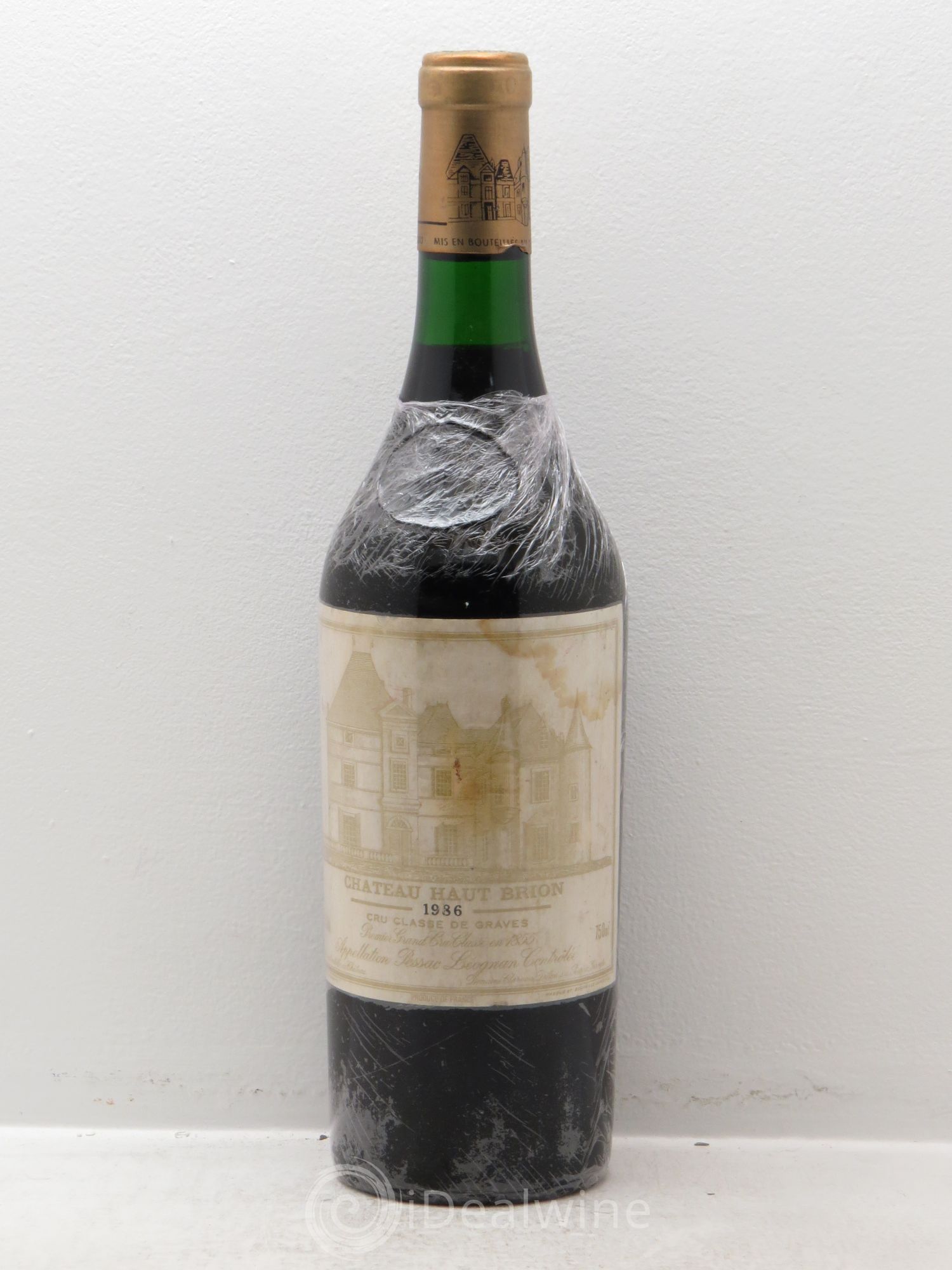 Château Haut Brion 1er Grand Cru Classé (sans prix de réserve) 1986 - Lot de 1 bouteille - 0