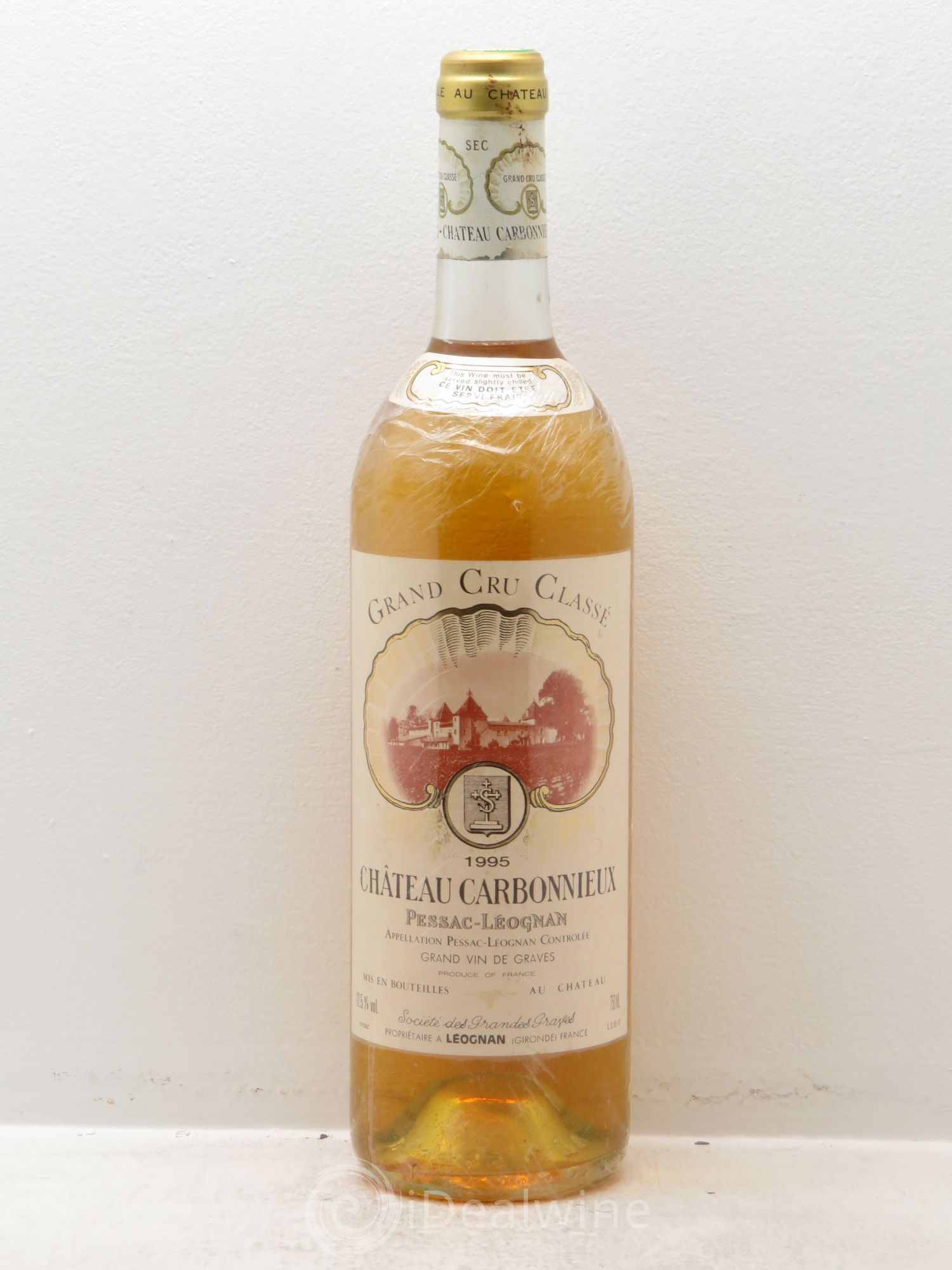 Château Carbonnieux Cru Classé de Graves (sans prix de réserve) 1995 - Lot de 1 bouteille - 0