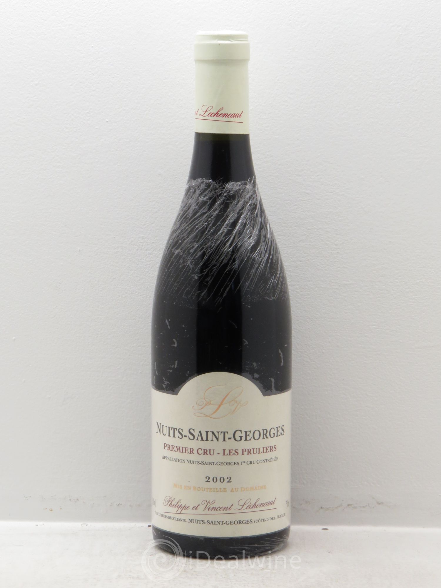 Nuits-Saint-Georges 1er Cru Les Pruliers Lécheneaut (Domaine) (sans prix de réserve) 2002 - Lot de 1 bouteille - 0