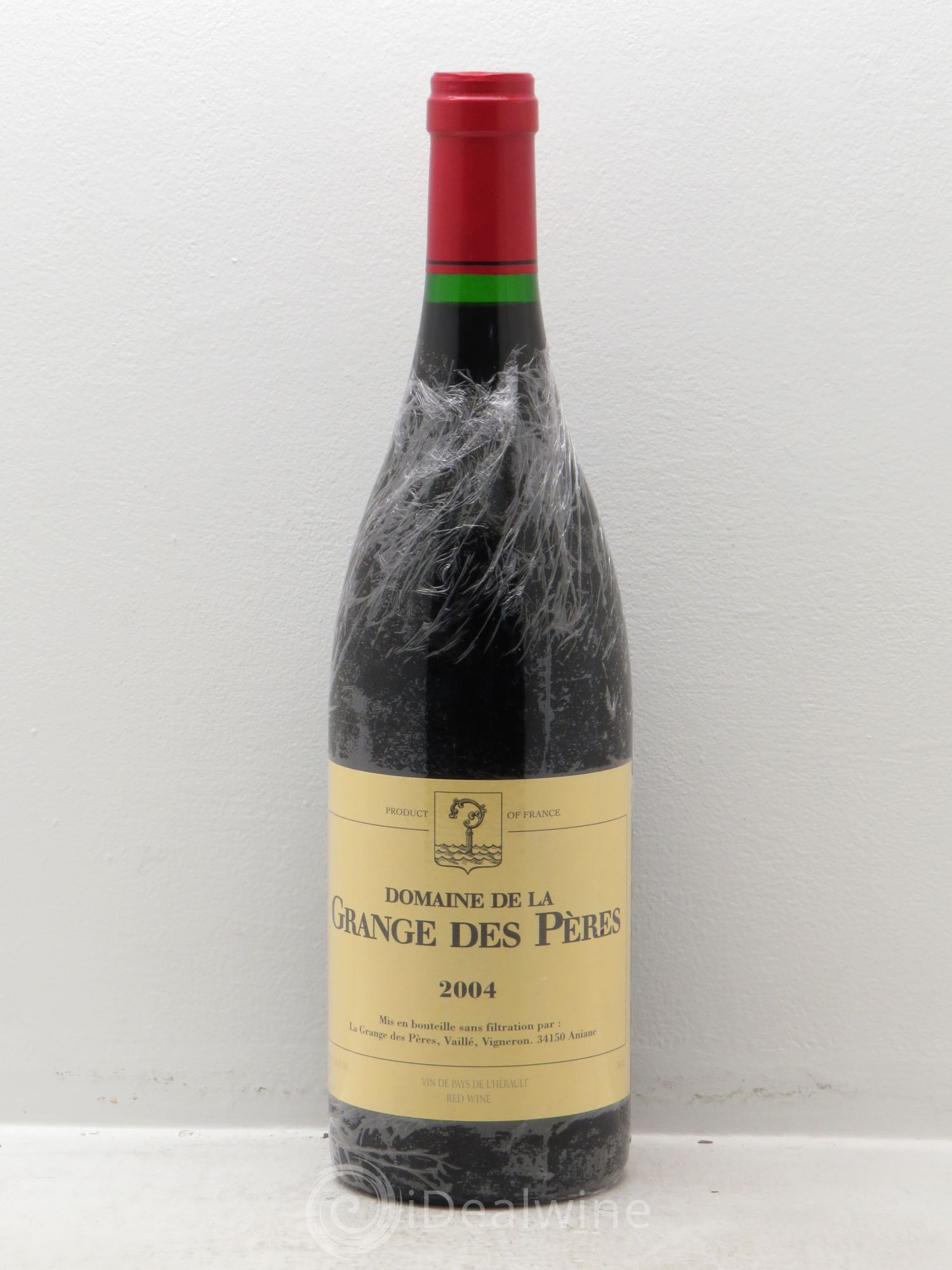 Pays d'Hérault Grange des Pères Laurent Vaillé (sans prix de réserve) 2004 - Lot de 1 bouteille - 0