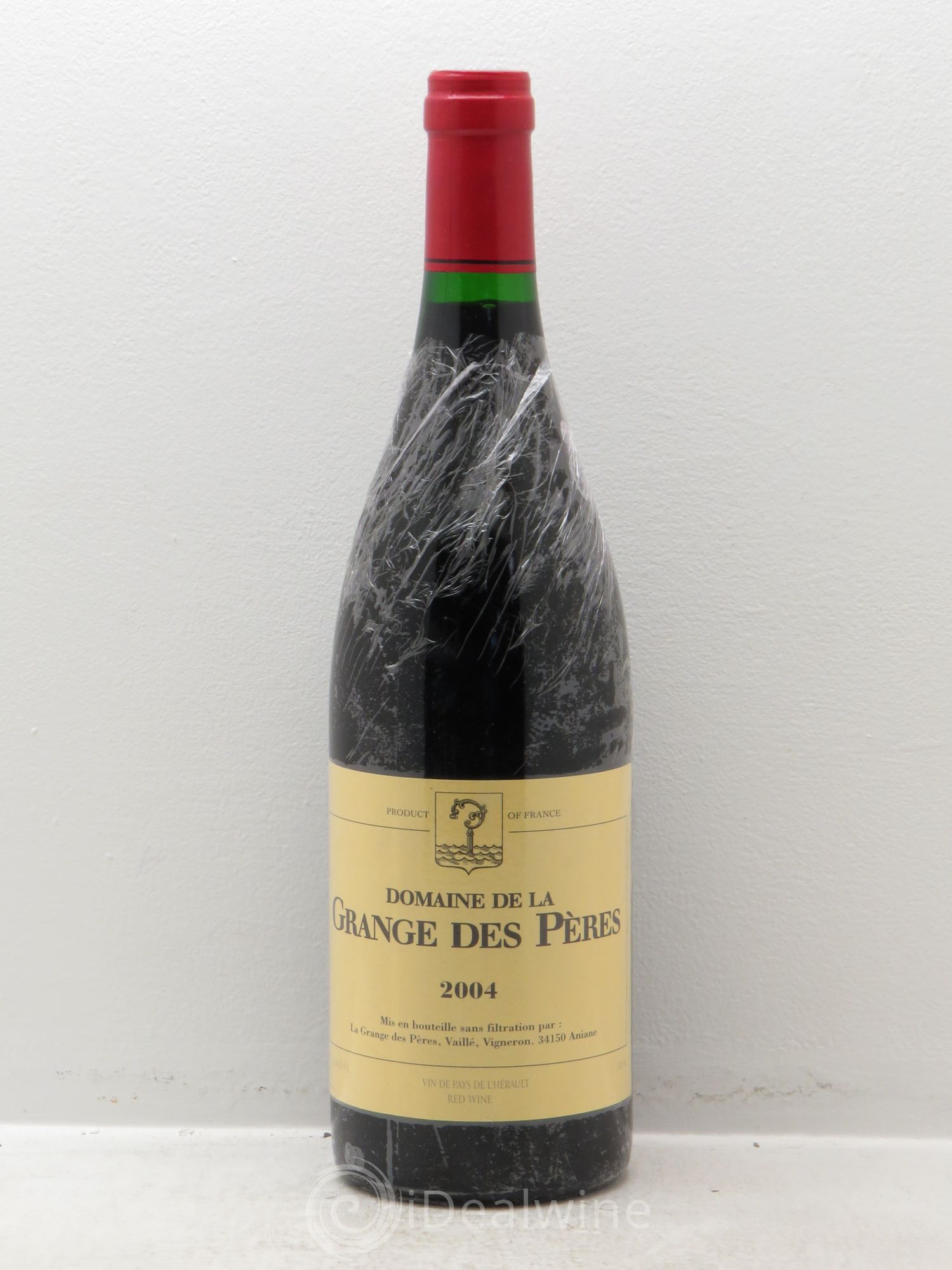 Pays d'Hérault Grange des Pères Laurent Vaillé (sans prix de réserve) 2004 - Lot de 1 bouteille - 0