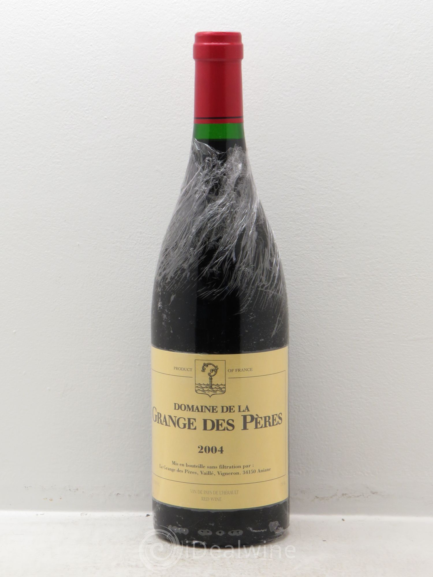 Pays d'Hérault Grange des Pères Laurent Vaillé (sans prix de réserve) 2004 - Lot de 1 bouteille - 0