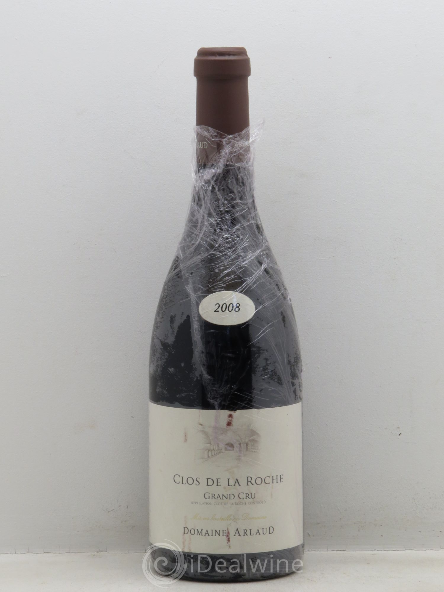 Clos de la Roche Grand Cru 2008 - Lot de 1 bouteille - 0