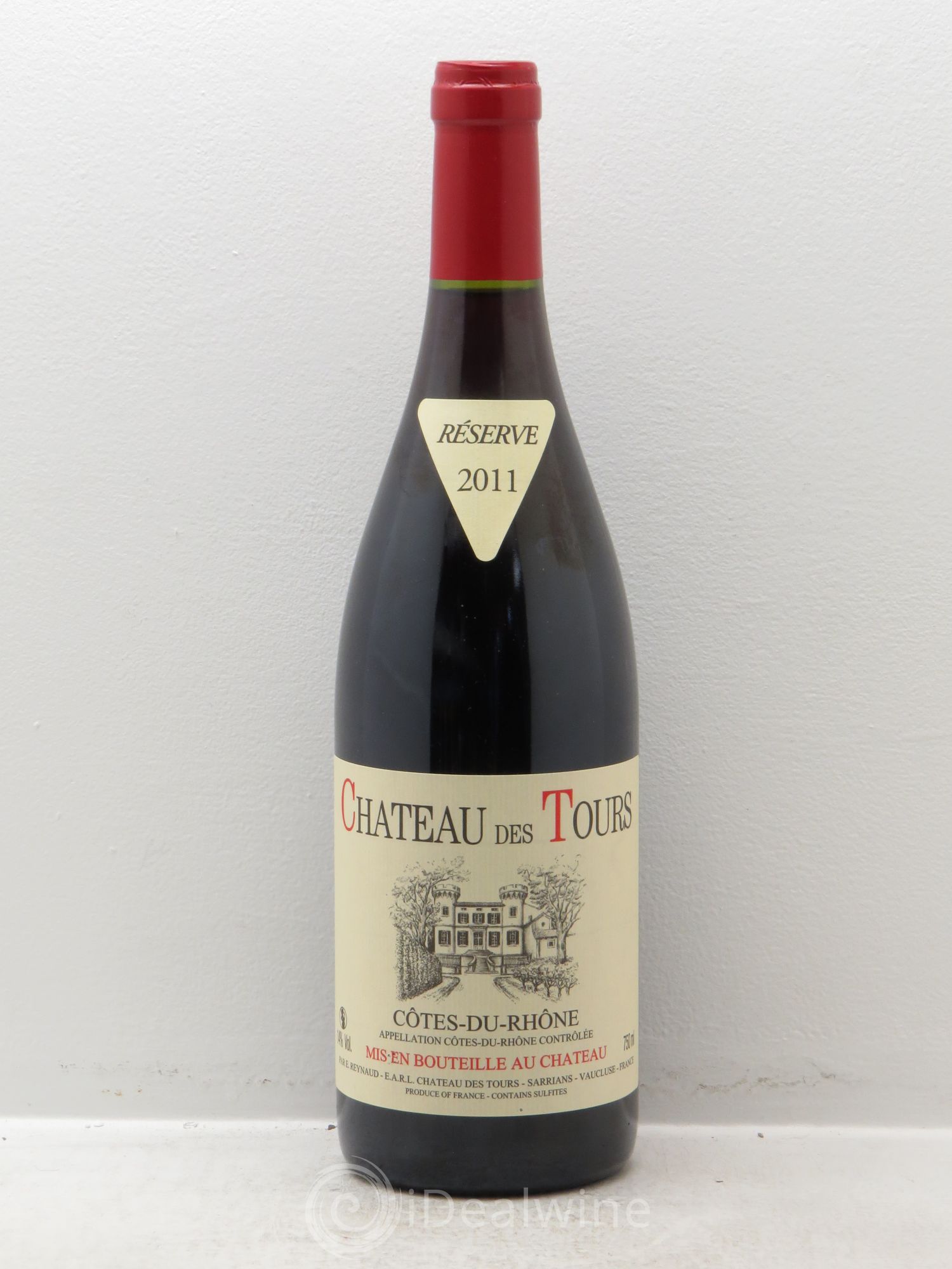 Côtes-du-Rhône Château des Tours Emmanuel Reynaud (sans prix de réserve) 2011 - Lot de 1 bouteille - 0