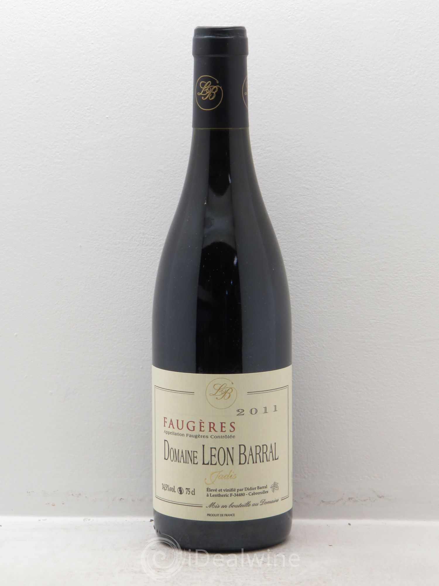 Faugères Jadis Domaine Léon Barral (sans prix de réserve) 2011 - Lot de 1 bouteille - 0