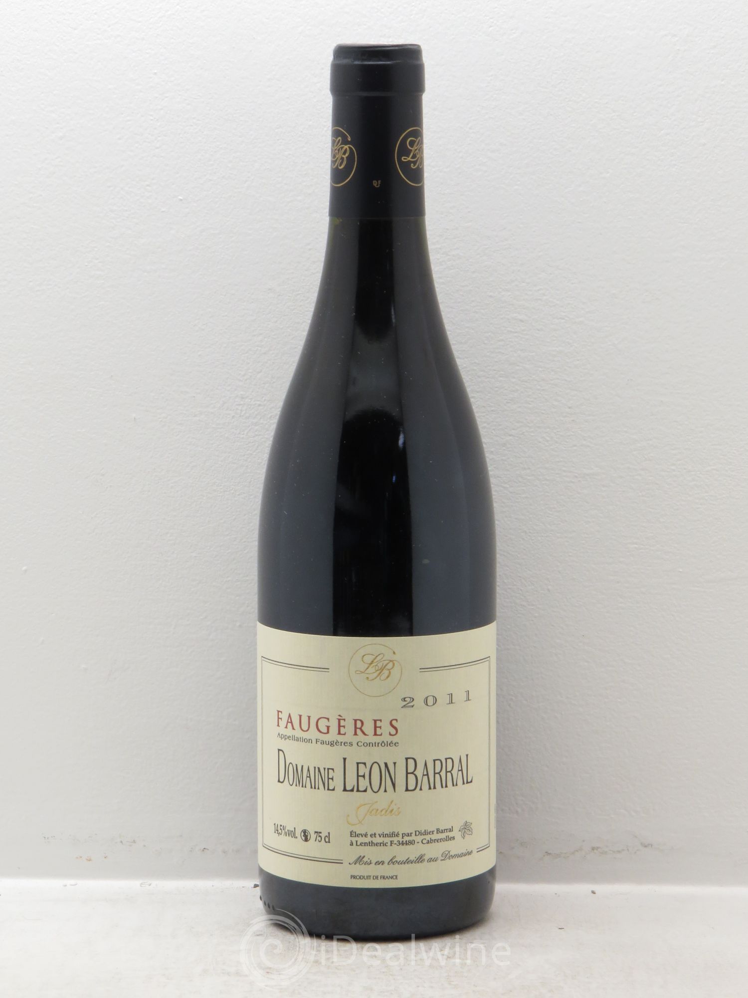 Faugères Jadis Domaine Léon Barral (sans prix de réserve) 2011 - Lot de 1 bouteille - 0