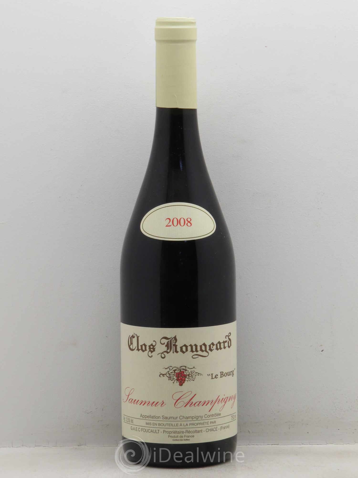 Saumur-Champigny Le Bourg Clos Rougeard 2008 - Lot de 1 bouteille - 0