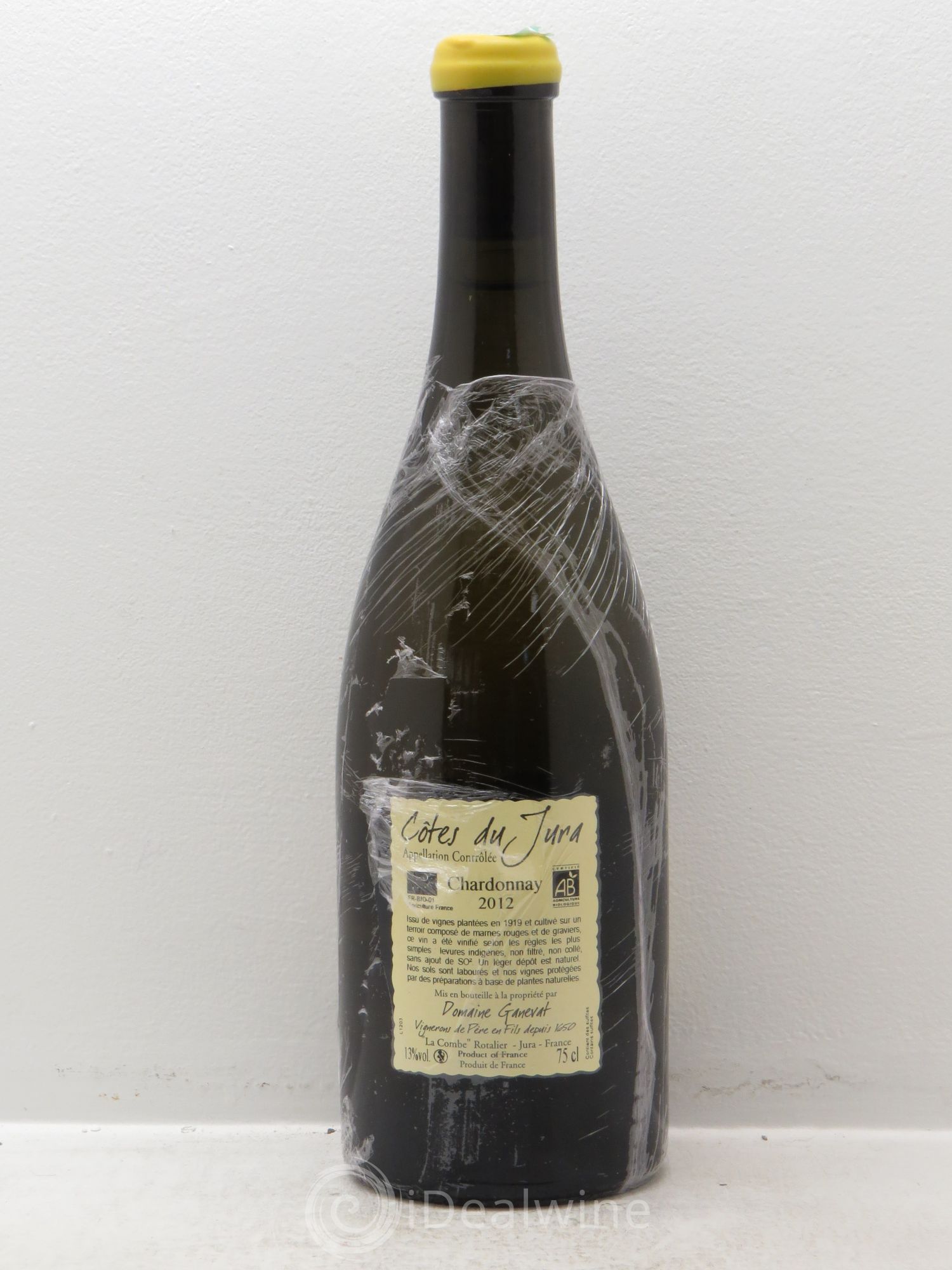 Côtes du Jura Les Grands Teppes Vieilles Vignes Jean-François Ganevat (Domaine) (sans prix de réserve) 2012 - Lot de 1 bouteille - 1