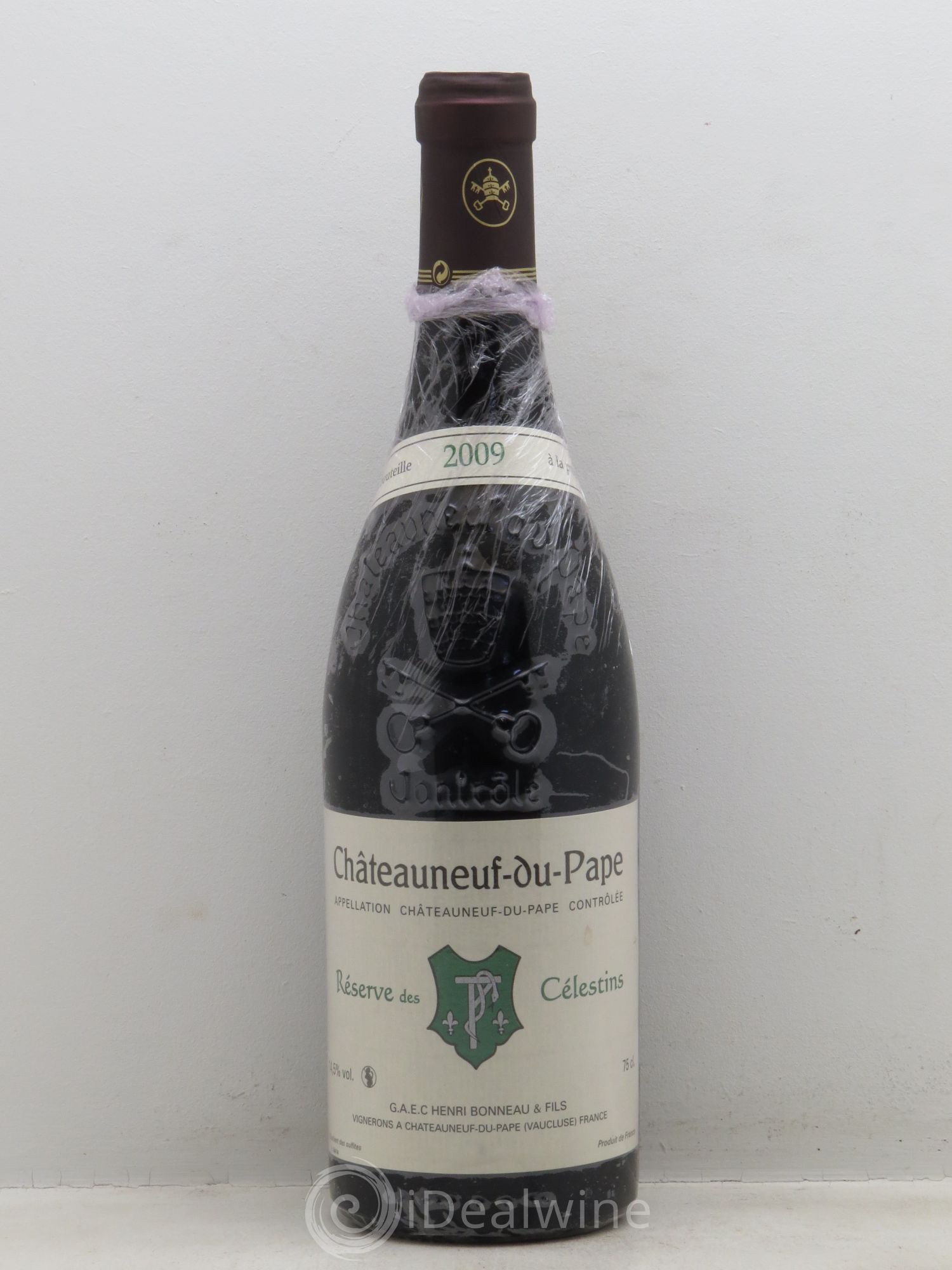 Châteauneuf-du-Pape Réserve des Célestins Henri Bonneau & Fils 2009 - Lot de 1 bouteille - 0