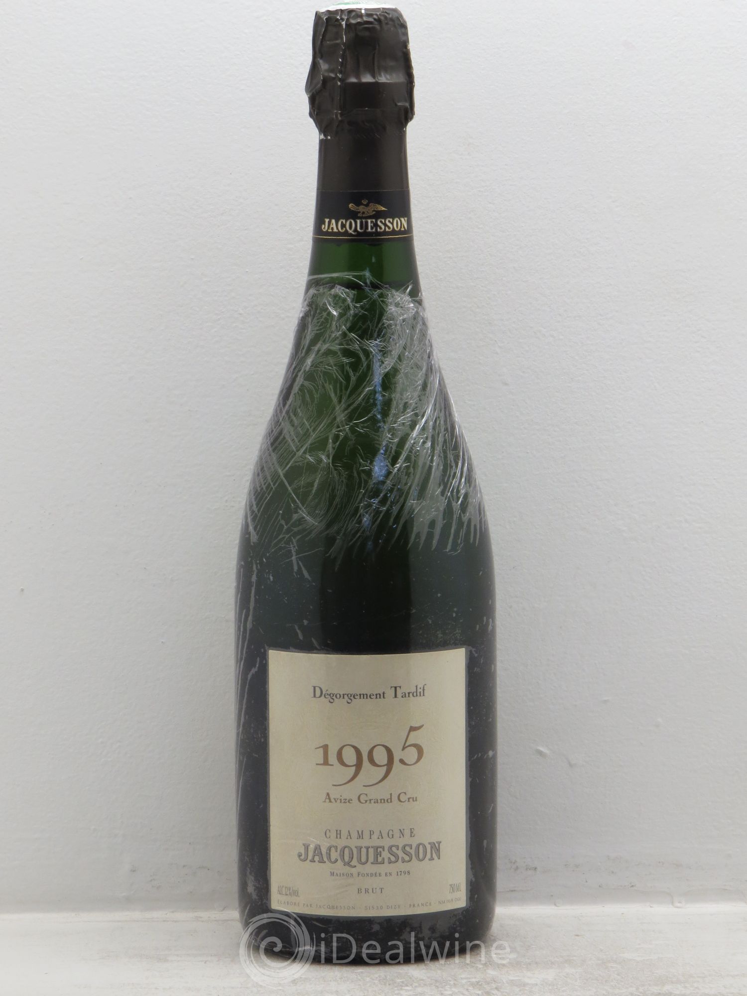 Dégorgement Tardif Jacquesson (sans prix de réserve) 1995 - Lot de 1 bouteille - 0